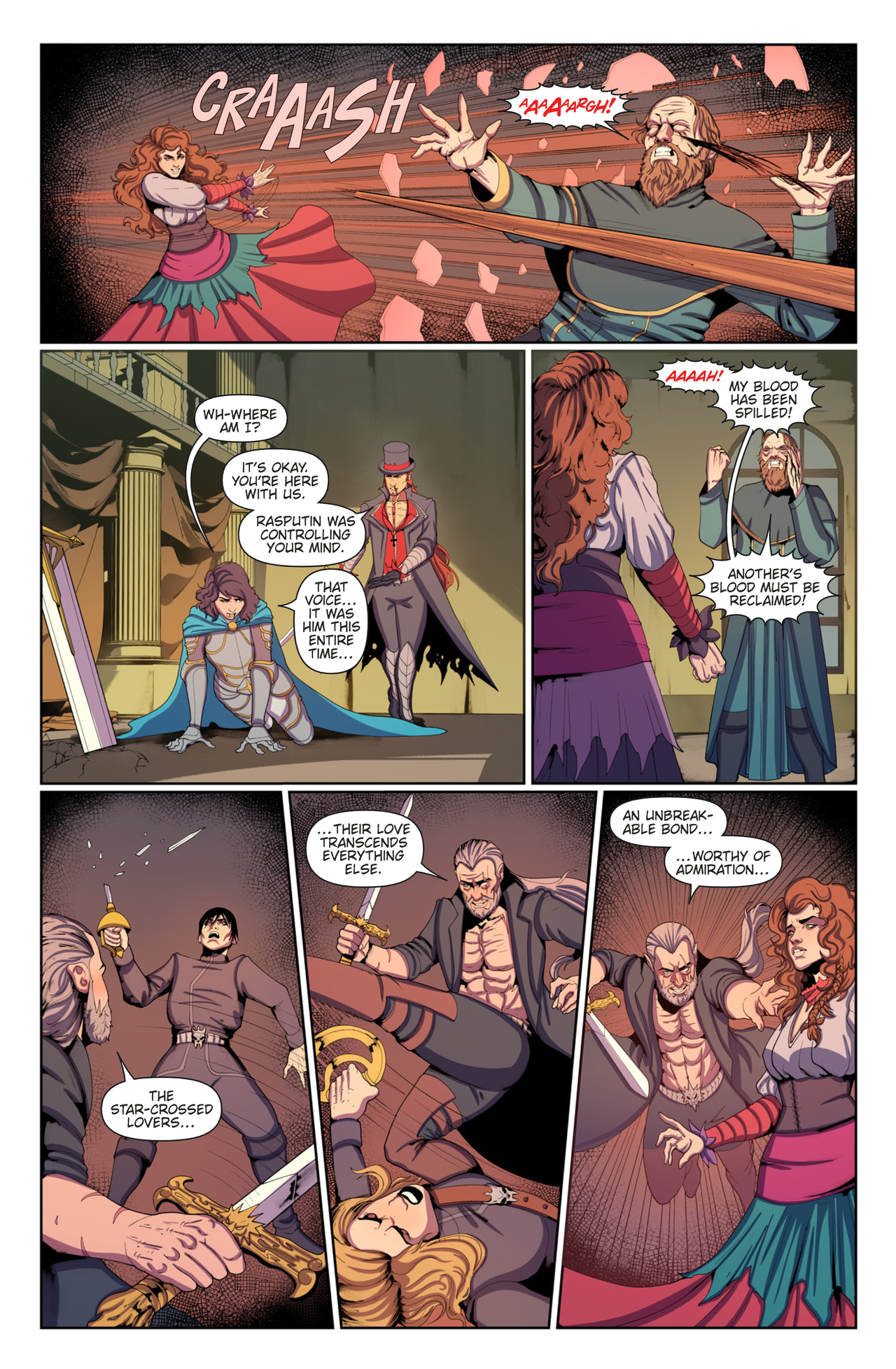 Read online Wolvenheart comic -  Issue #12 - 25