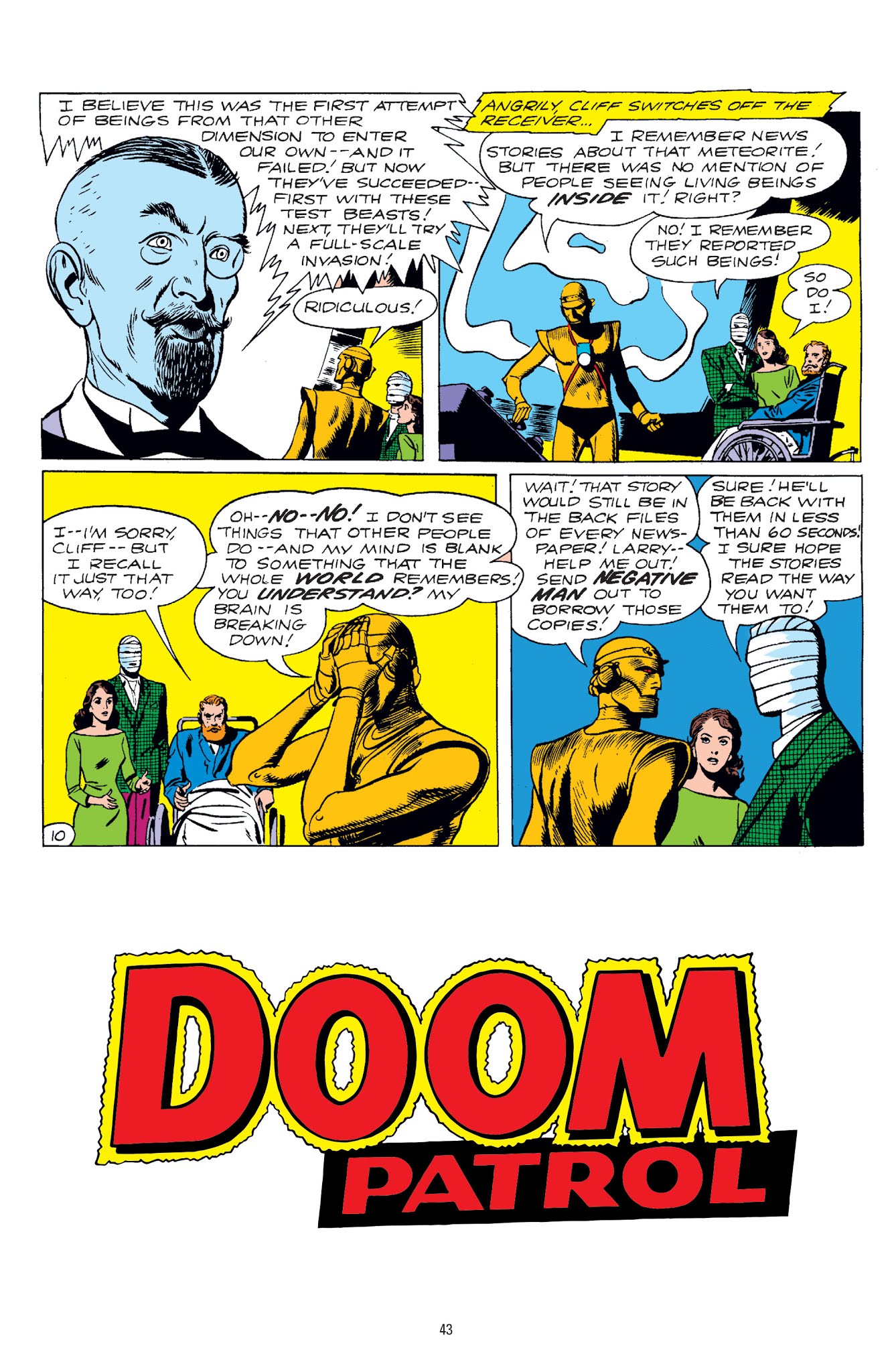 Read online Doom Patrol: The Silver Age comic -  Issue # TPB 1 (Part 1) - 43