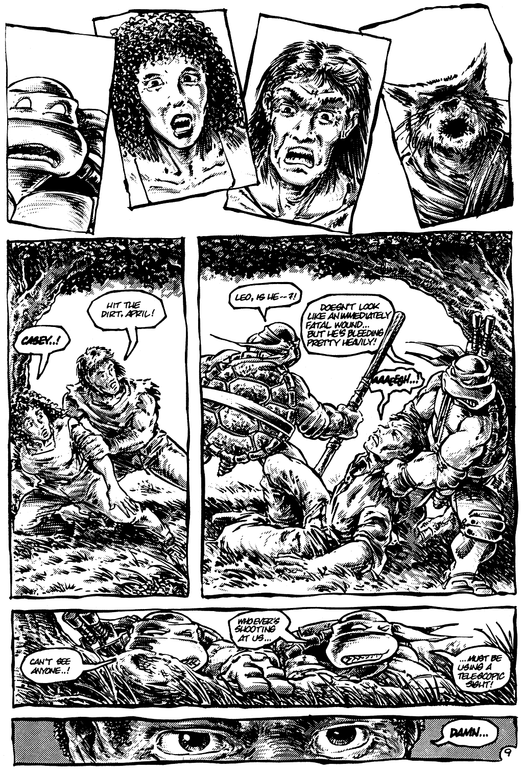 Read online Teenage Mutant Ninja Turtles (1984) comic -  Issue #12 - 10