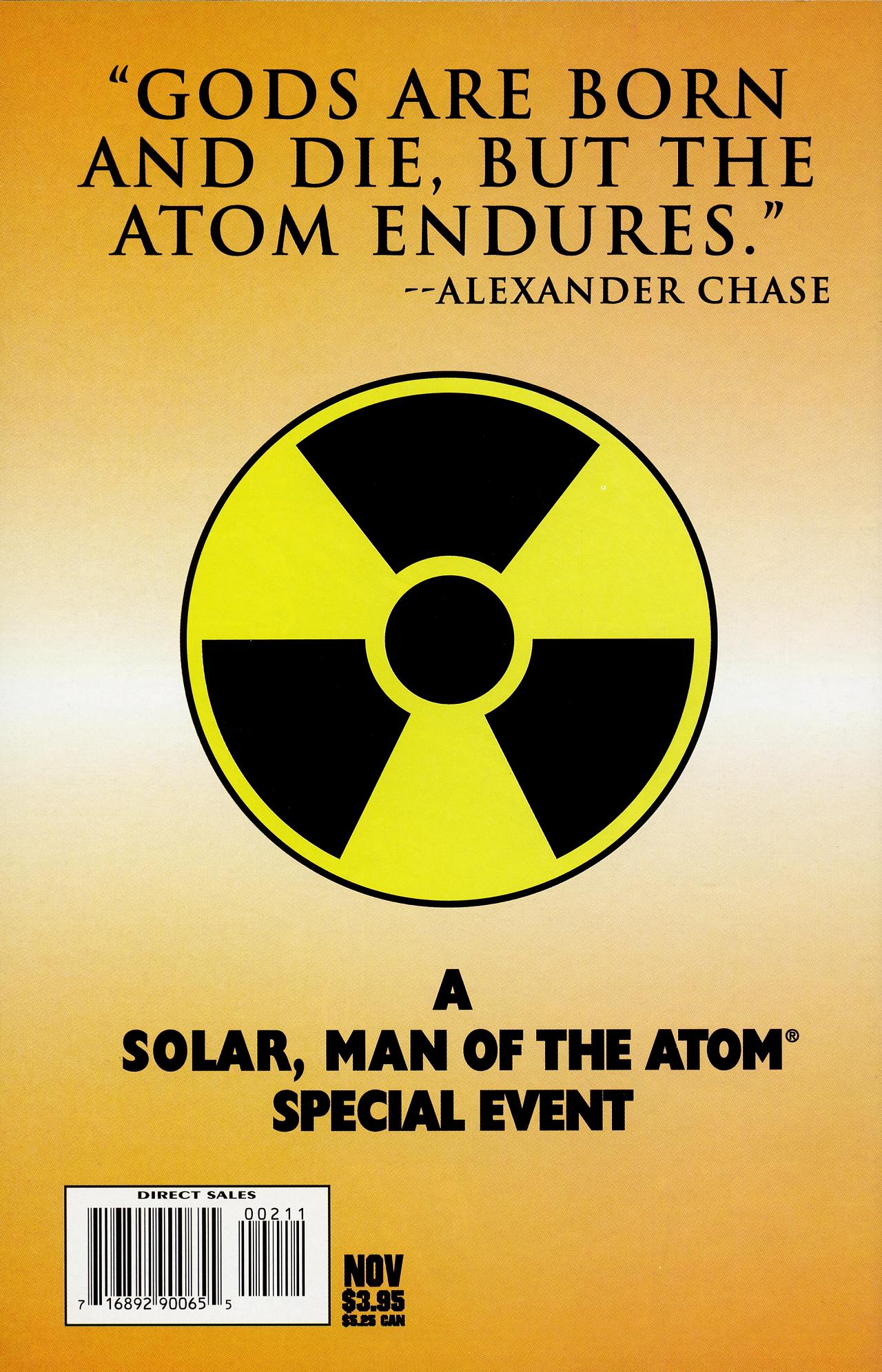 Read online Solar, Man of the Atom: Revelations comic -  Issue # Full - 41