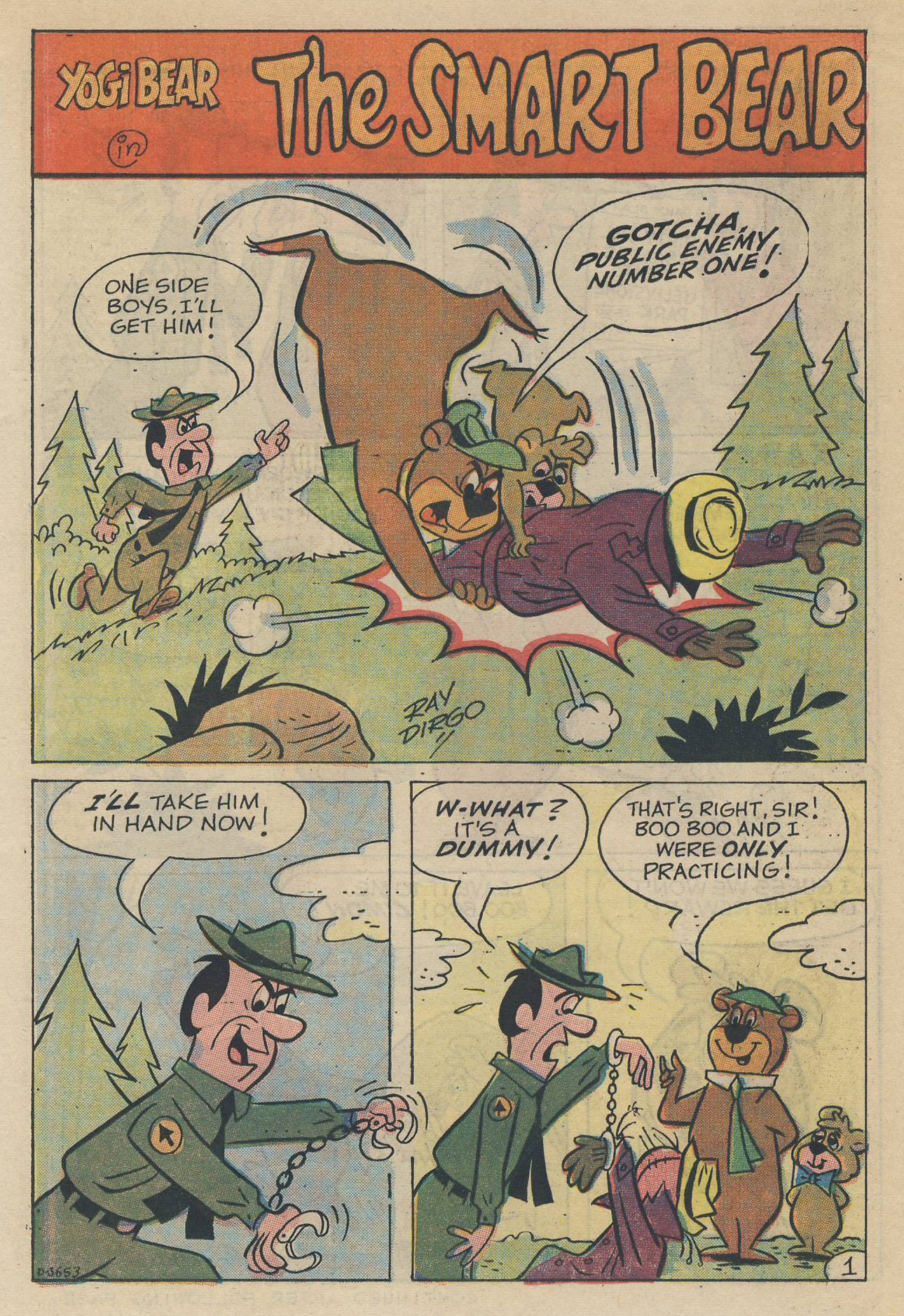 Read online Yogi Bear (1970) comic -  Issue #16 - 15