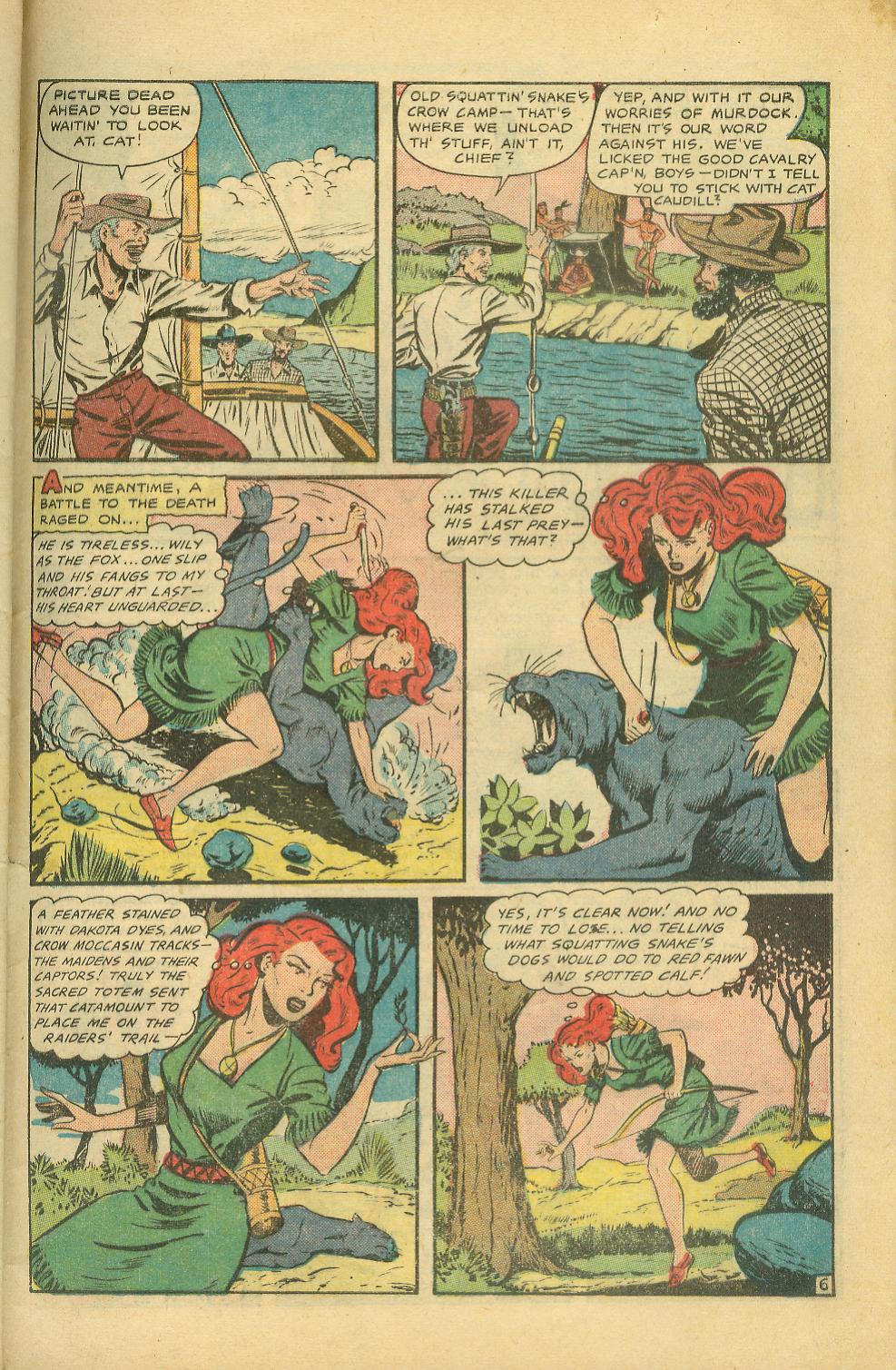 Read online Pioneer West Romances comic -  Issue #6 - 29