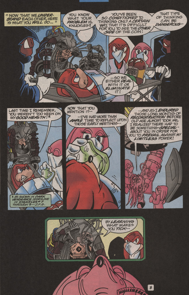 Read online Knuckles the Echidna comic -  Issue #24 - 12