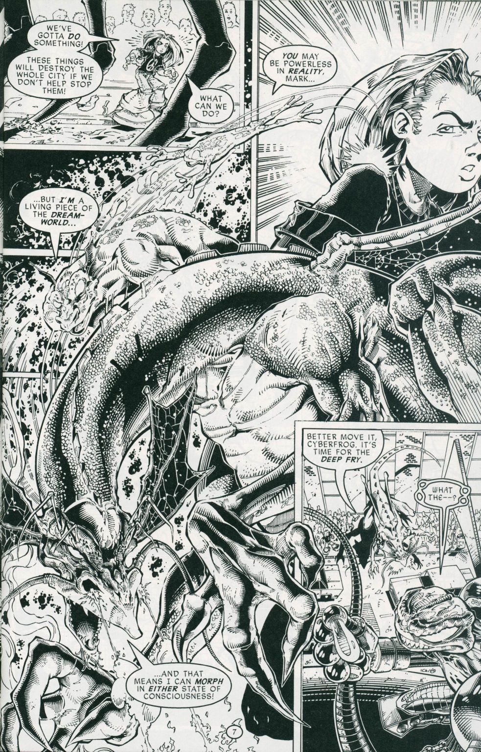 Read online Cyberfrog Vs Creed comic -  Issue # Full - 8