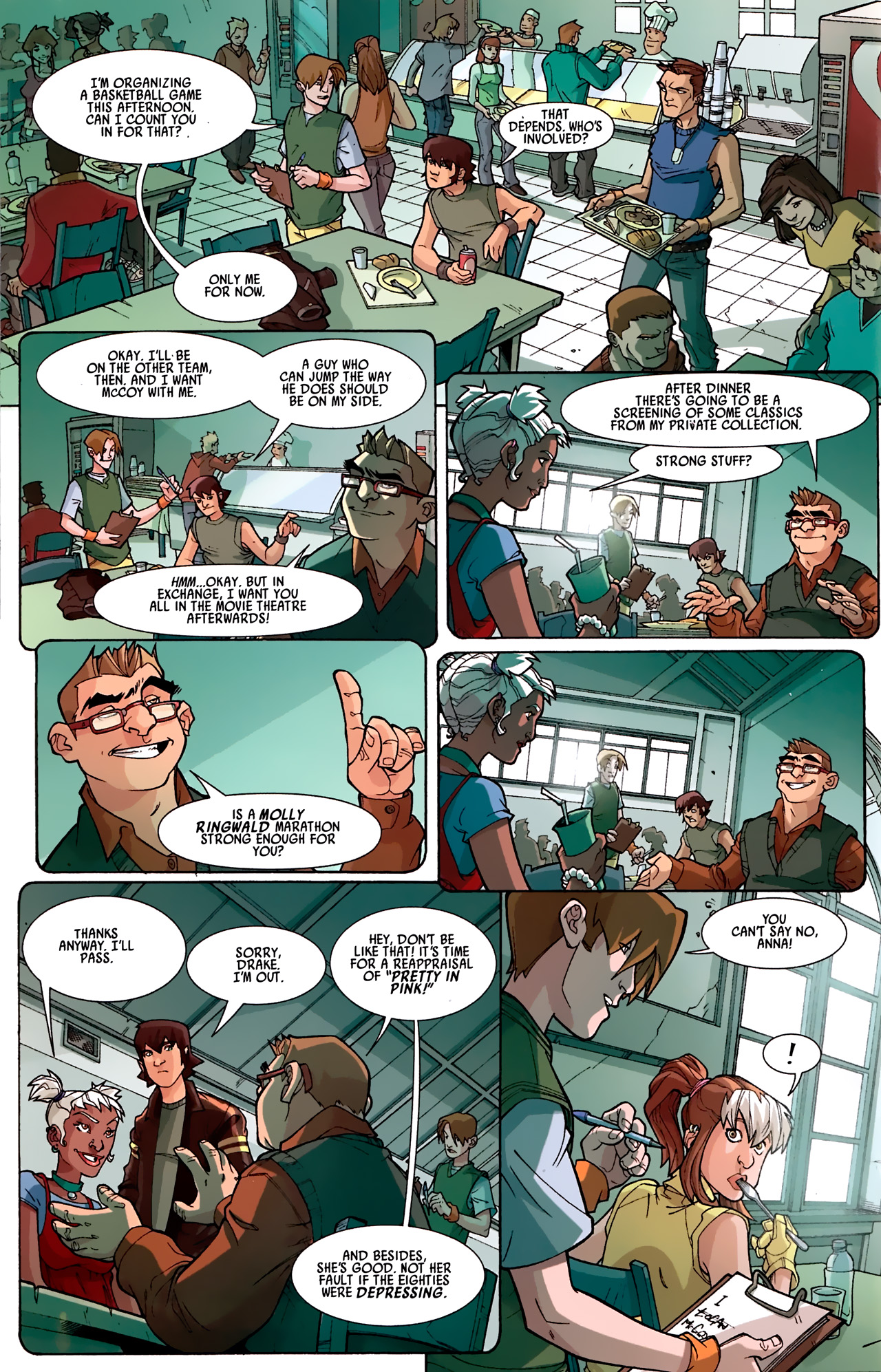 Read online X-Campus comic -  Issue #1 - 31