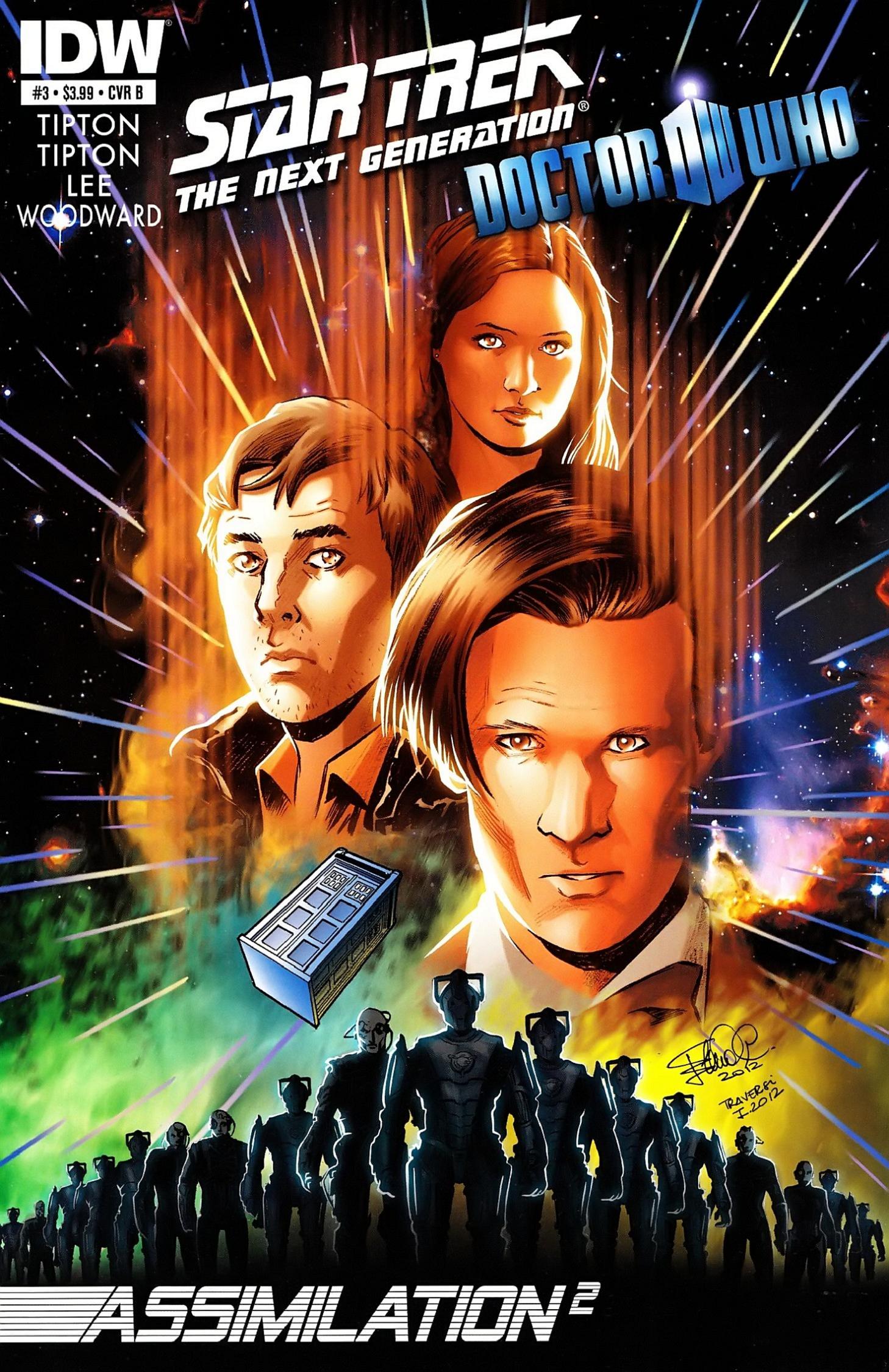 Read online Star Trek: The Next Generation/Doctor Who: Assimilation² comic -  Issue #3 - 2