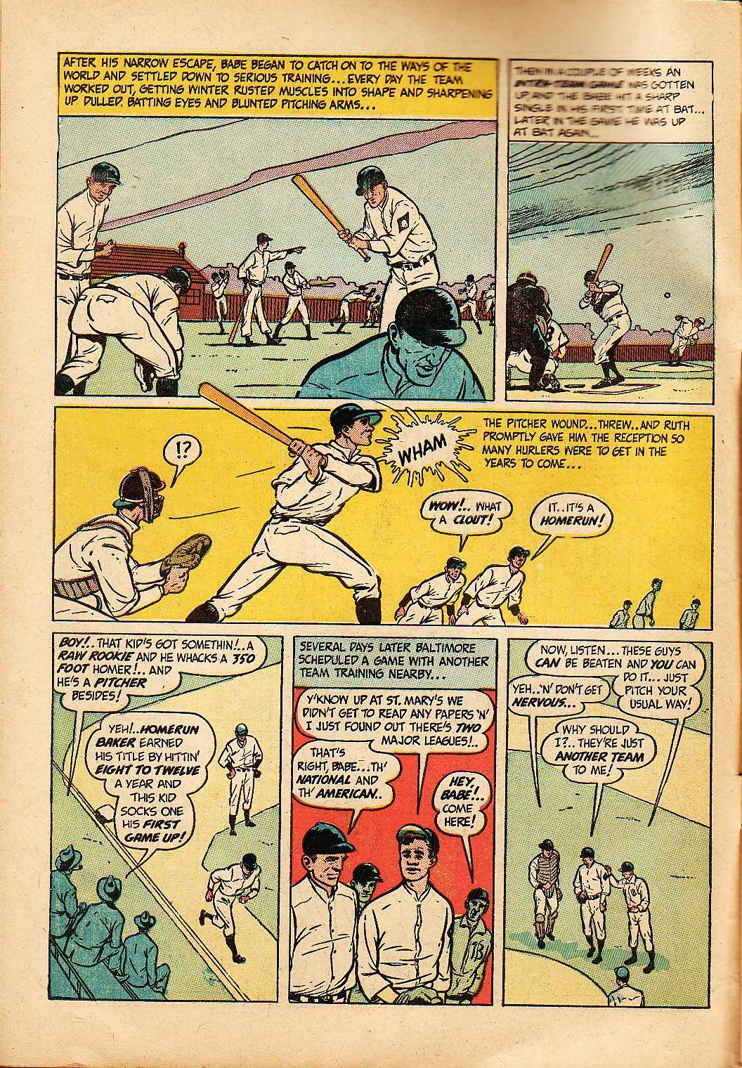 Read online Babe Ruth Sports Comics comic -  Issue #2 - 7