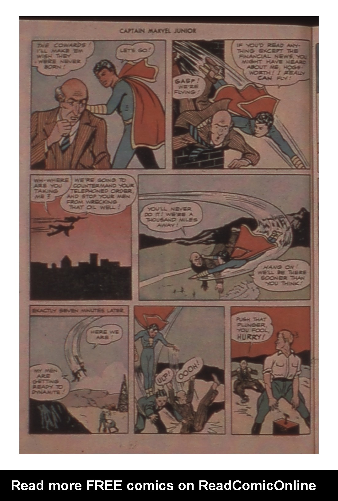 Read online Captain Marvel, Jr. comic -  Issue #55 - 32