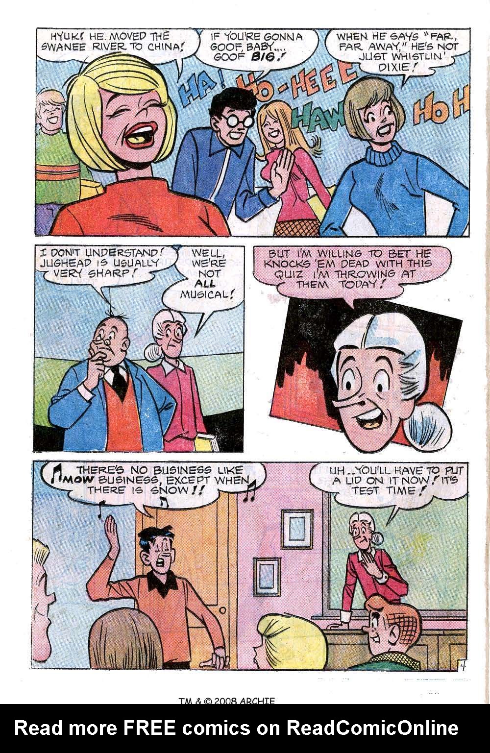 Read online Jughead (1965) comic -  Issue #222 - 16