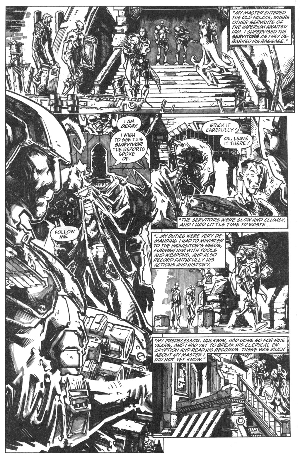 Read online Inquisitor Ascendant comic -  Issue # TPB 1 - 6