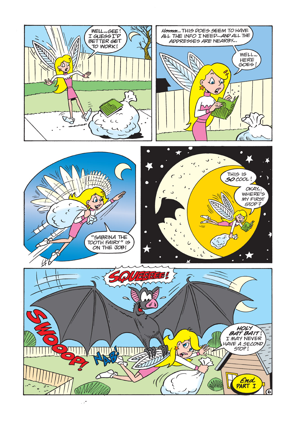 Read online Sabrina the Teenage Witch (2000) comic -  Issue #4 - 7