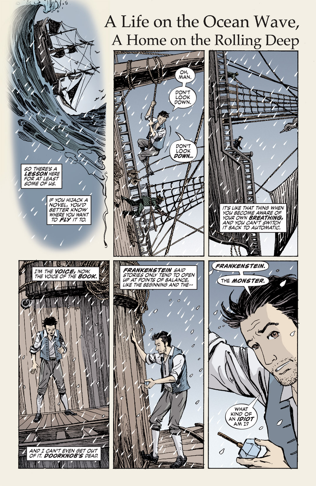 Read online The Unwritten comic -  Issue #22 - 2