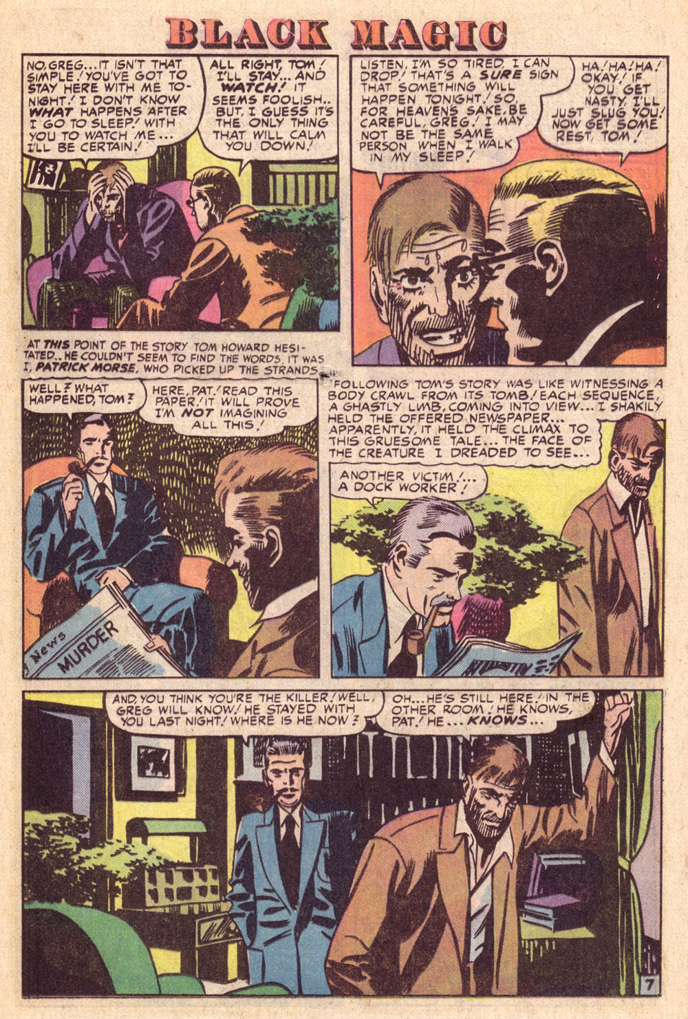 Read online Black Magic (1973) comic -  Issue #9 - 25