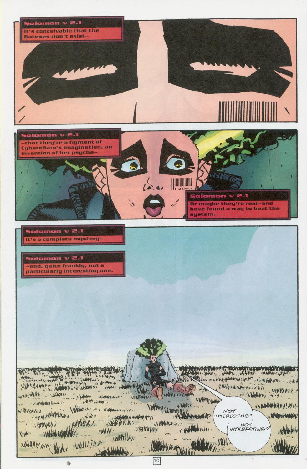 Read online Cyberella comic -  Issue #10 - 10