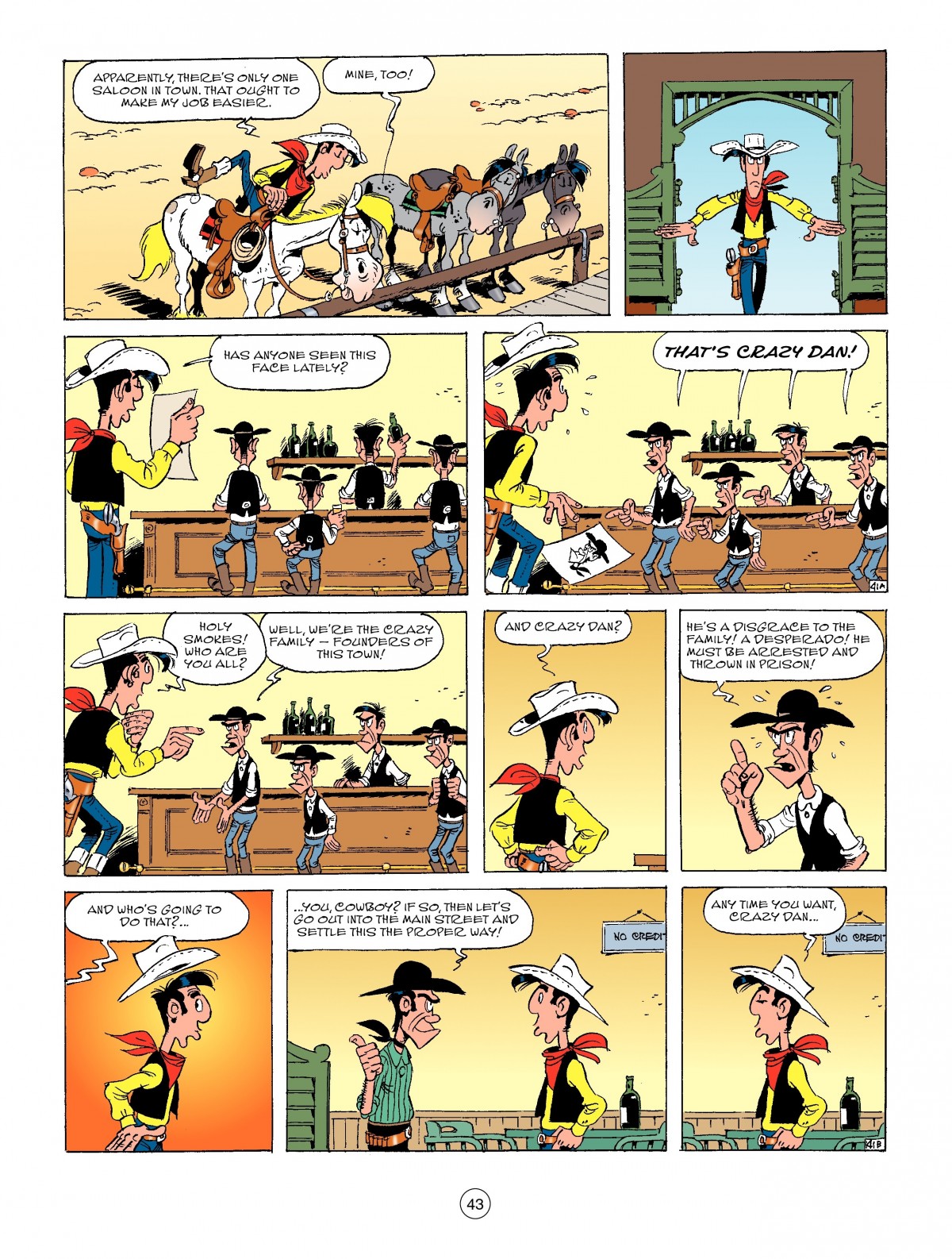 Read online A Lucky Luke Adventure comic -  Issue #51 - 43