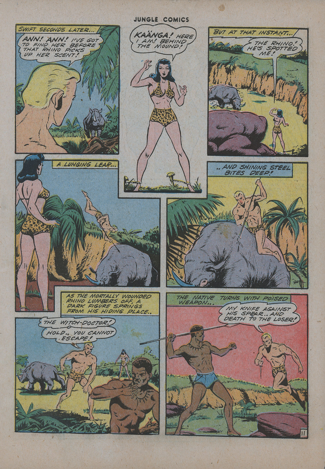 Read online Jungle Comics comic -  Issue #48 - 13