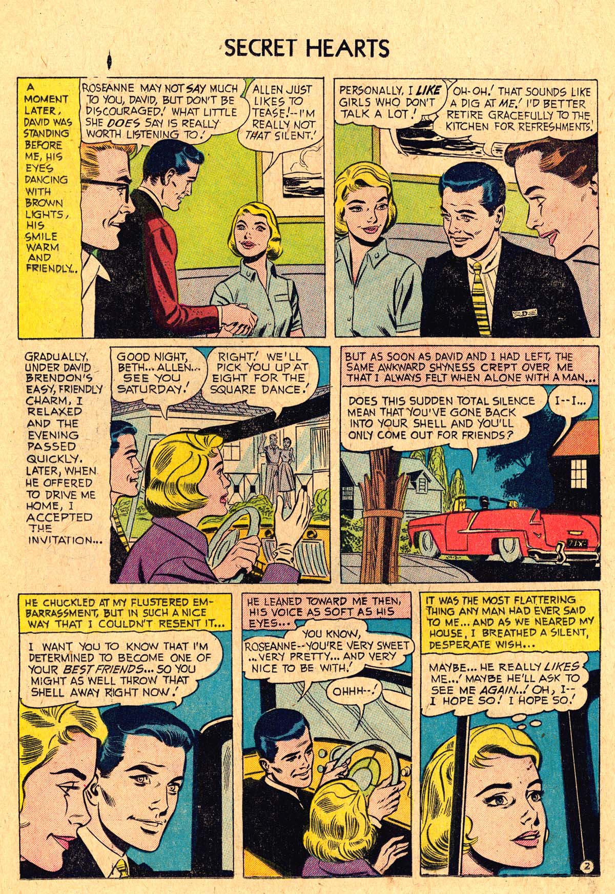 Read online Secret Hearts comic -  Issue #36 - 20