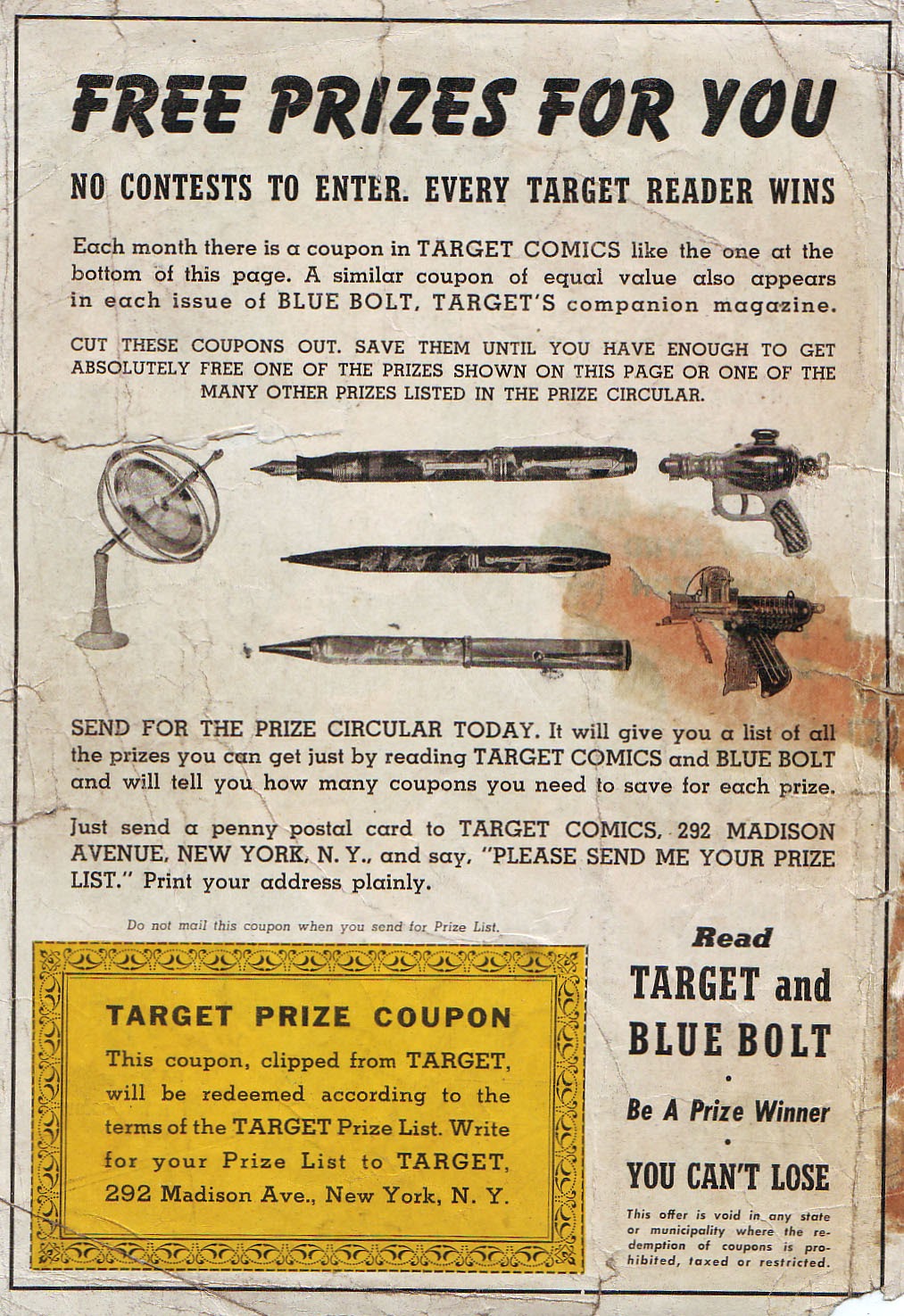 Read online Target Comics comic -  Issue #9 - 2