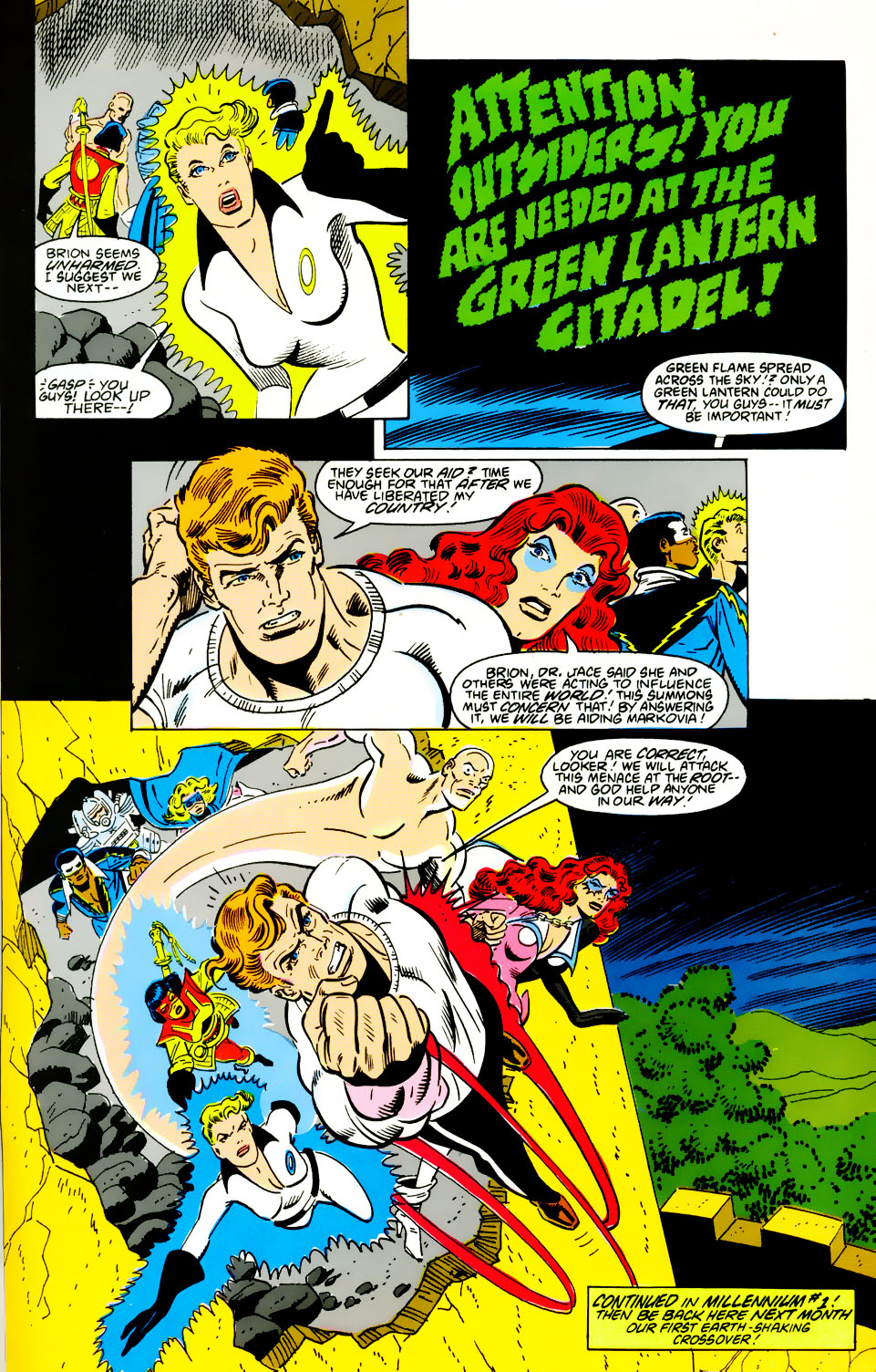 Read online The Outsiders (1985) comic -  Issue #26 - 28