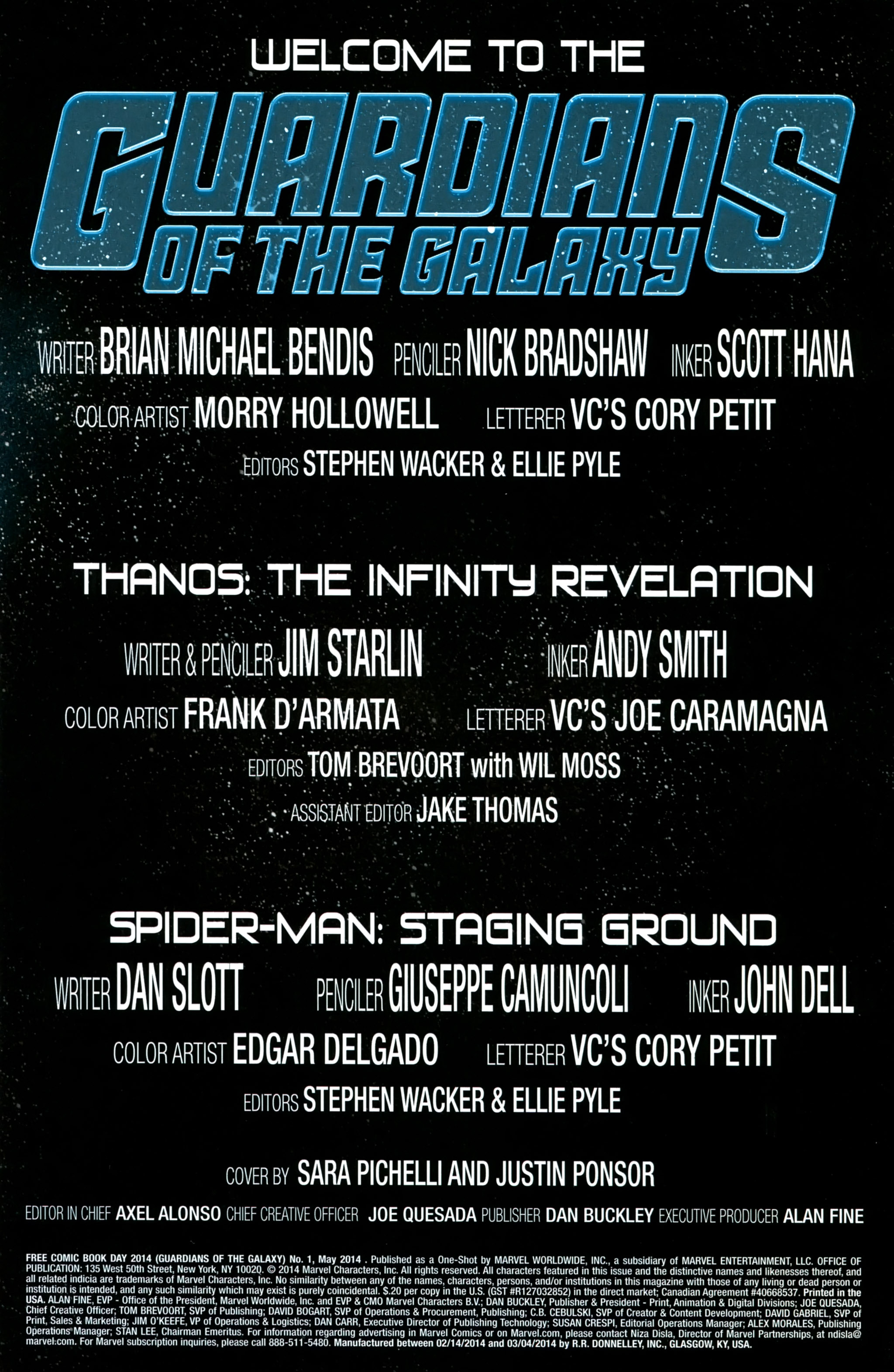 Read online Free Comic Book Day 2014 comic -  Issue # Guardians of the Galaxy - 29