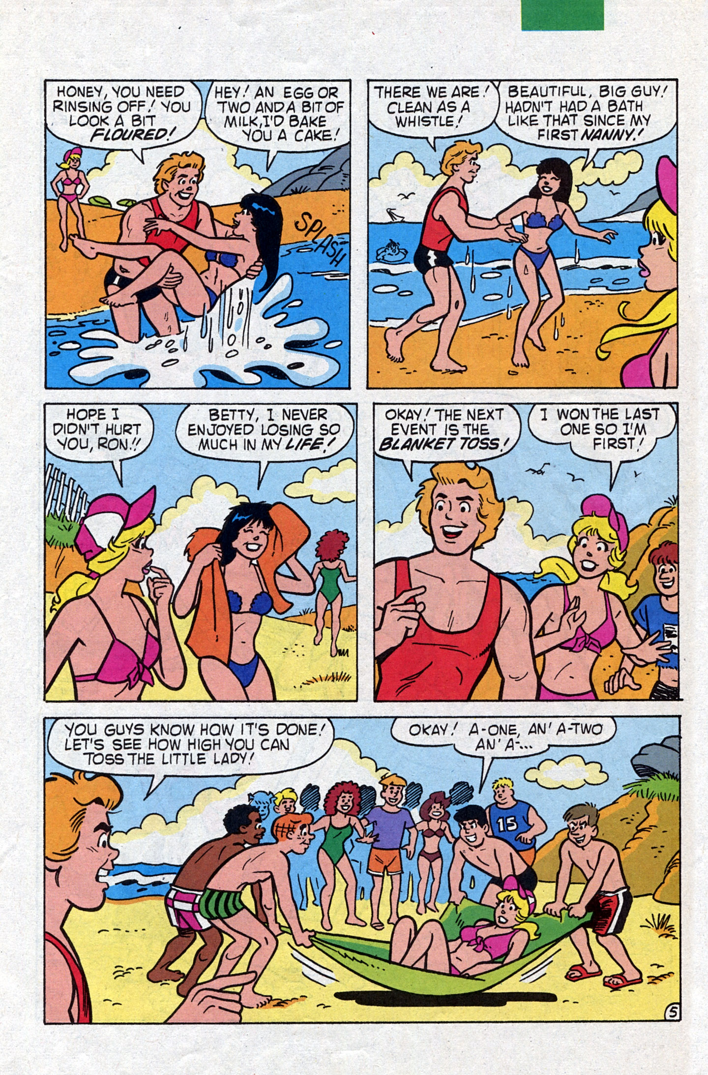 Read online Betty And Veronica: Summer Fun (1994) comic -  Issue #1 - 7