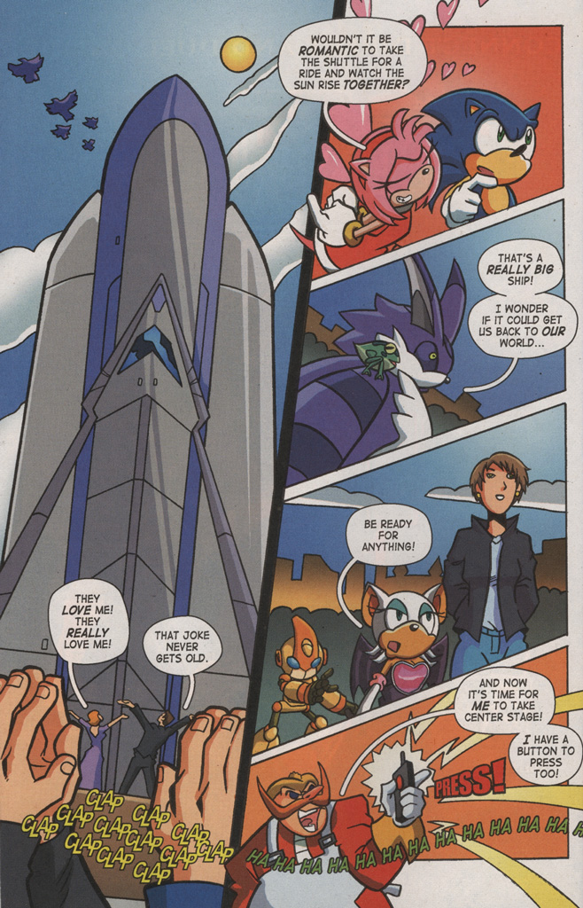 Read online Sonic X comic -  Issue #8 - 18