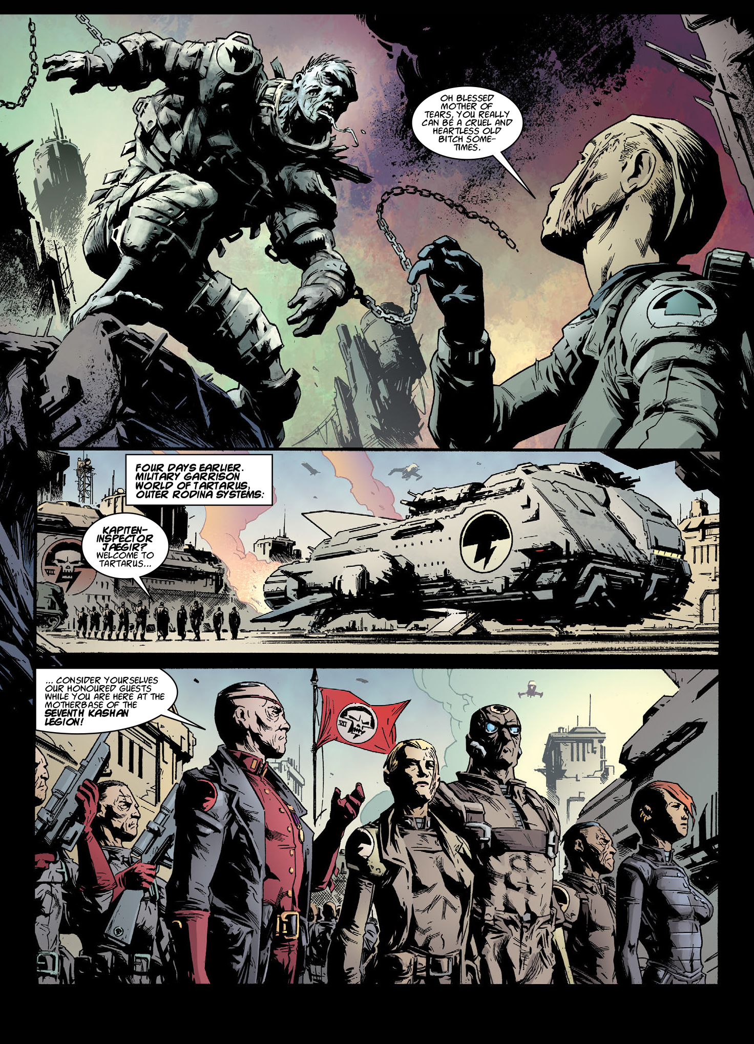 Read online Jaegir: Beasts Within comic -  Issue # TPB - 80