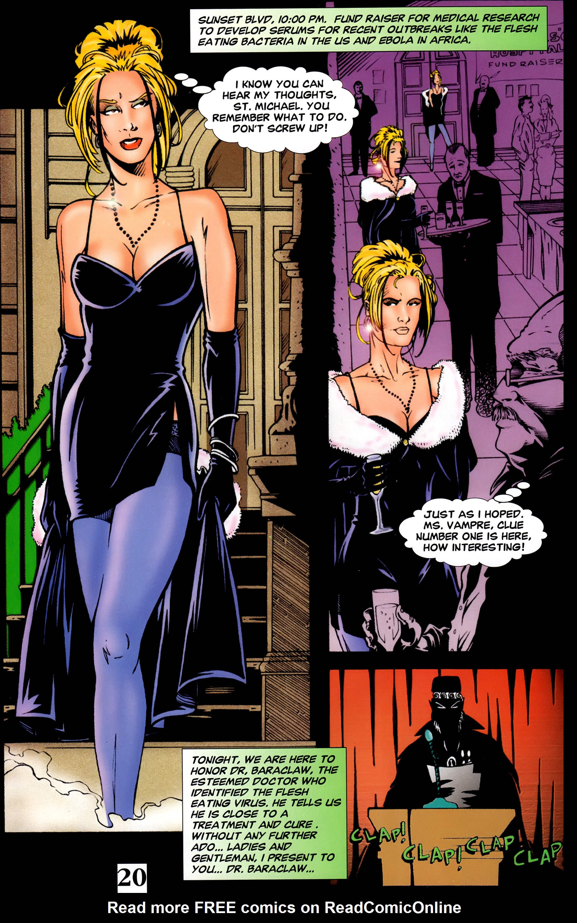 Read online Lady Vampre comic -  Issue #1 - 19