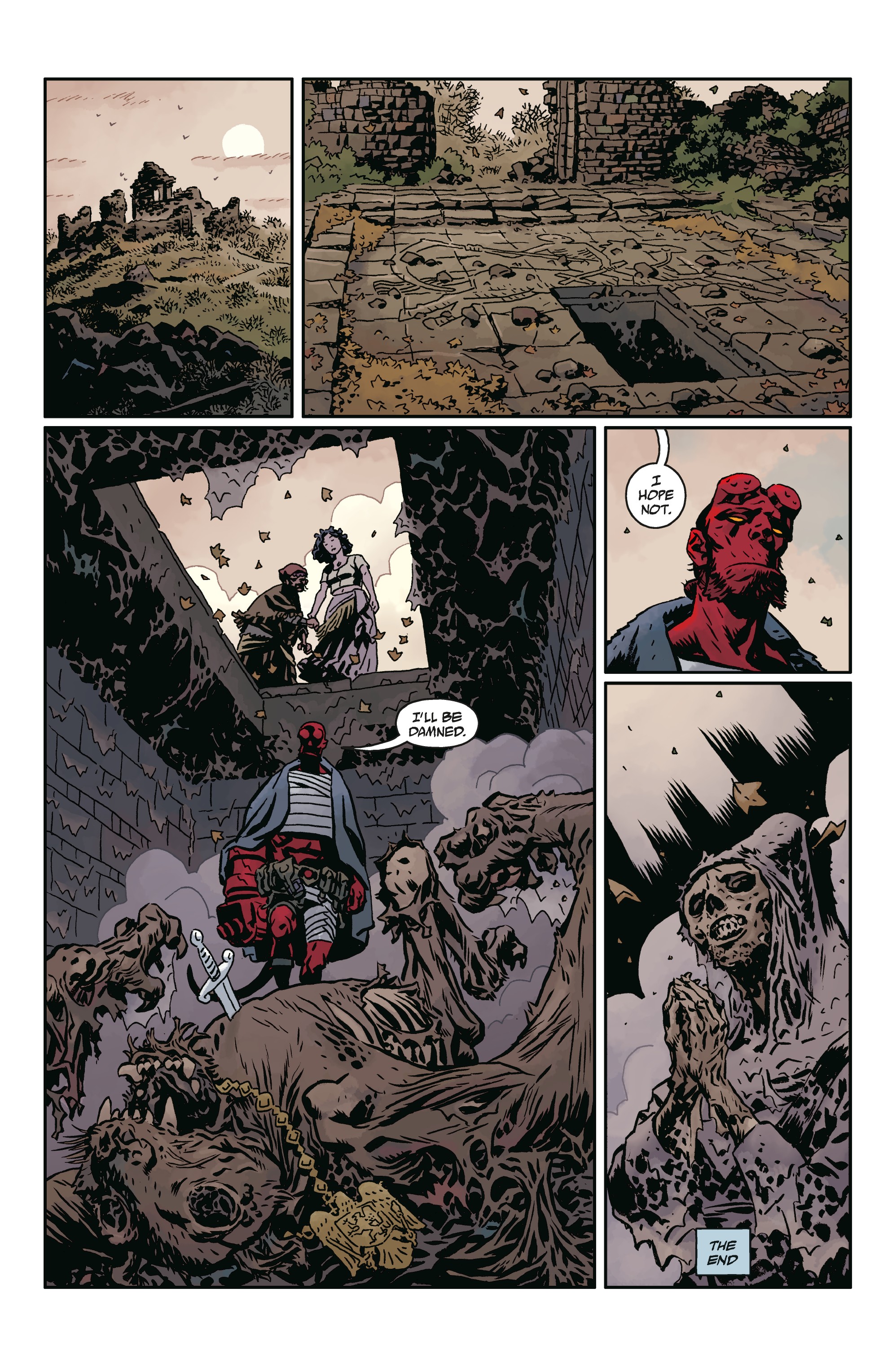 Read online Hellboy and the B.P.R.D.: The Beast of Vargu comic -  Issue # Full - 20