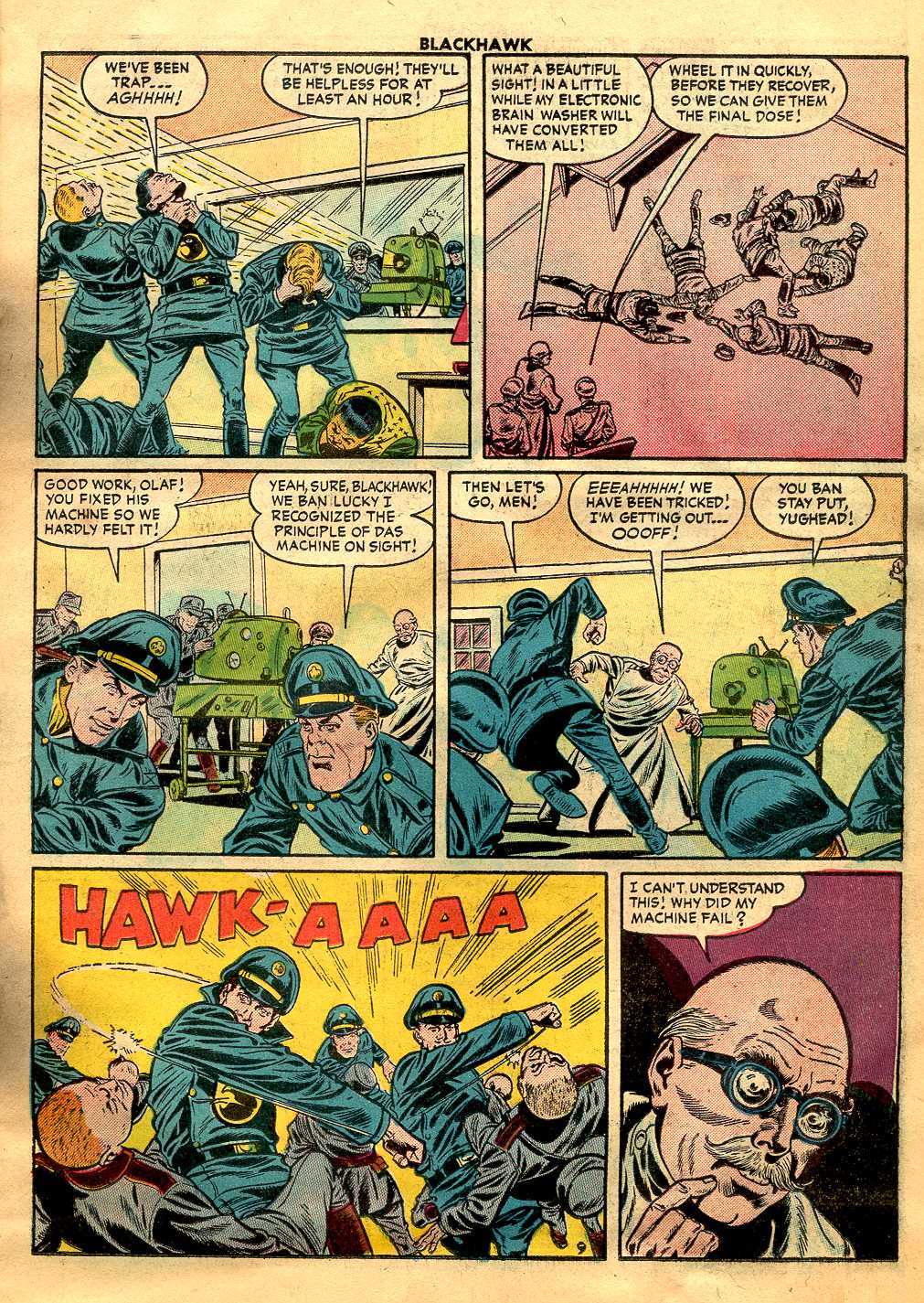 Read online Blackhawk (1957) comic -  Issue #98 - 11
