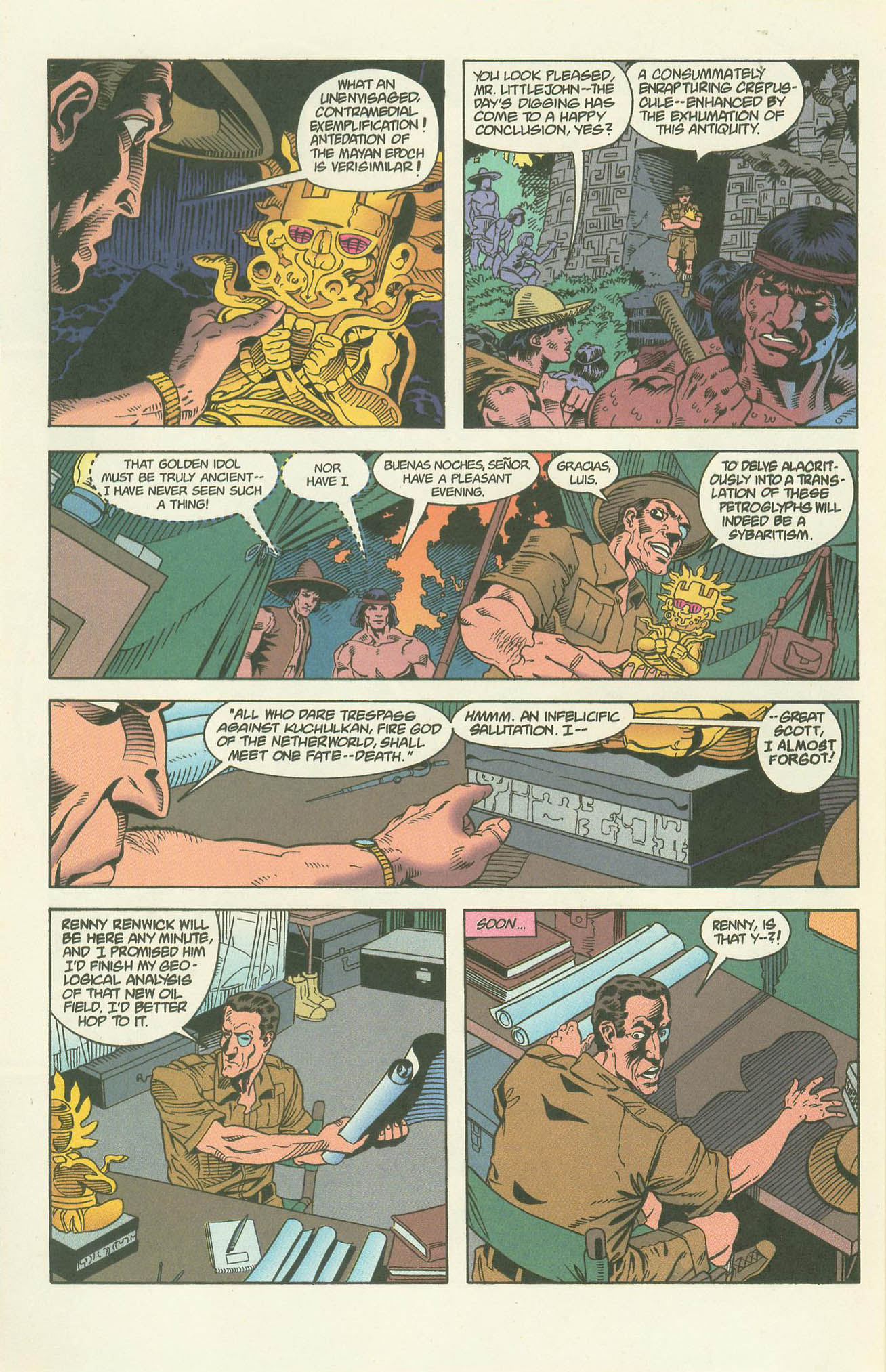 Read online Doc Savage: Curse of the Fire God comic -  Issue # TPB - 4