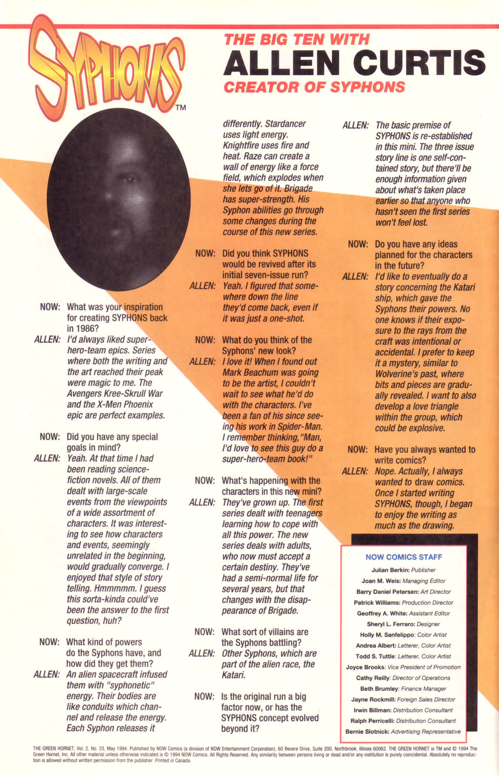 Read online The Green Hornet (1991) comic -  Issue #33 - 23