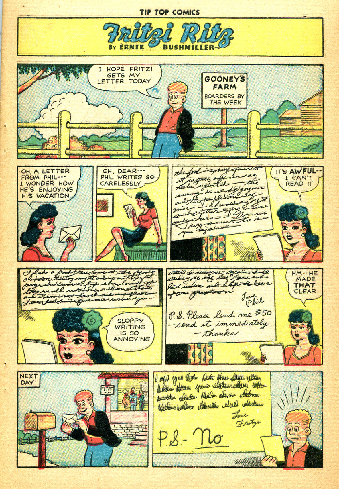 Read online Tip Top Comics comic -  Issue #139 - 13