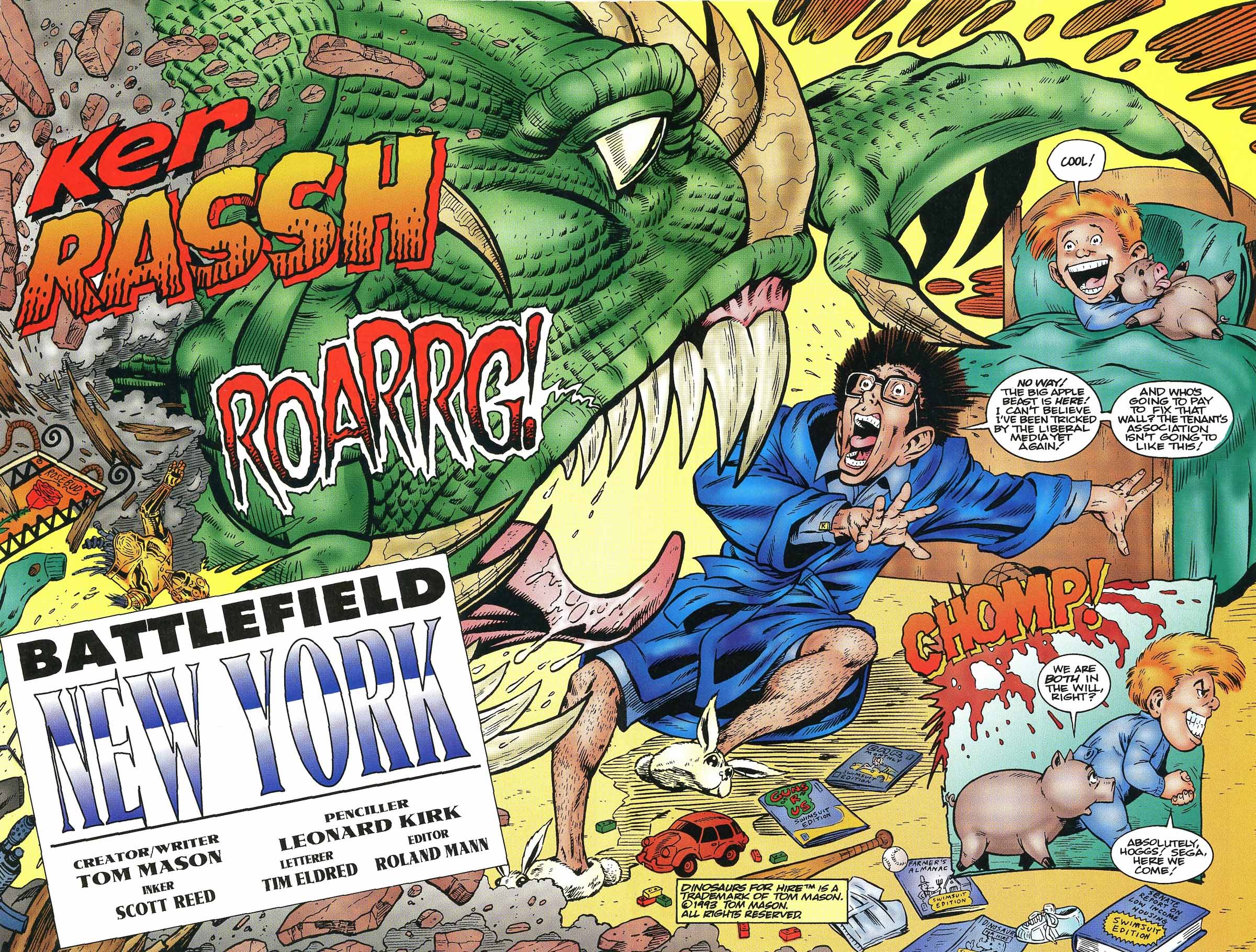 Read online Dinosaurs For Hire comic -  Issue #12 - 4