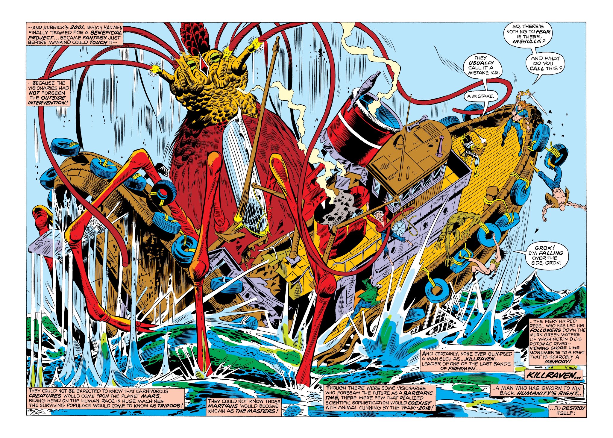 Read online Marvel Masterworks: Killraven comic -  Issue # TPB 1 (Part 1) - 96