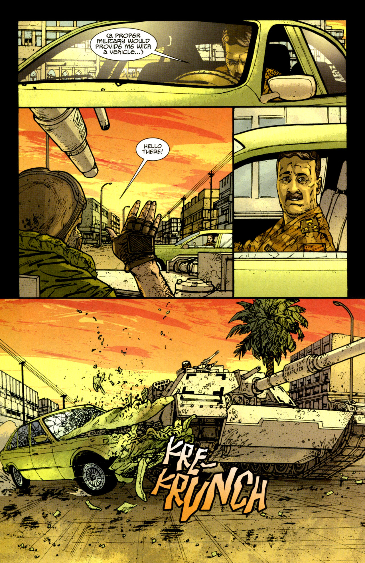 Read online The Haunted Tank comic -  Issue #5 - 5