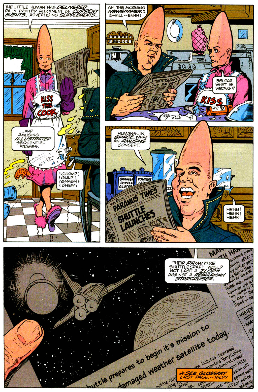 Read online Coneheads comic -  Issue #1 - 3