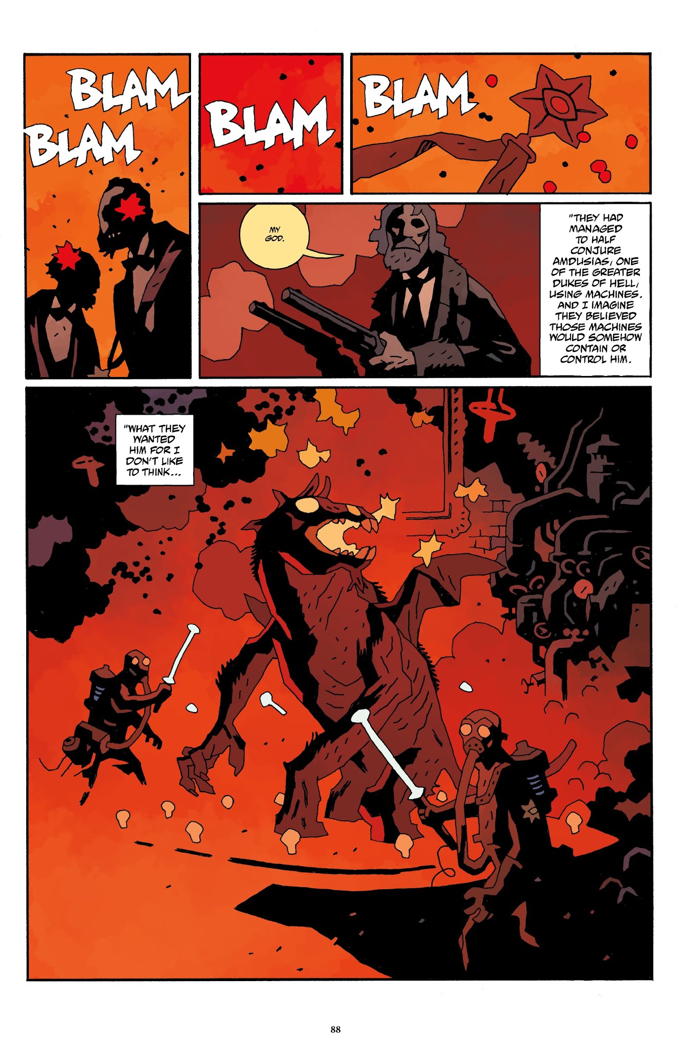 Read online Hellboy Omnibus comic -  Issue # TPB 4 (Part 1) - 89