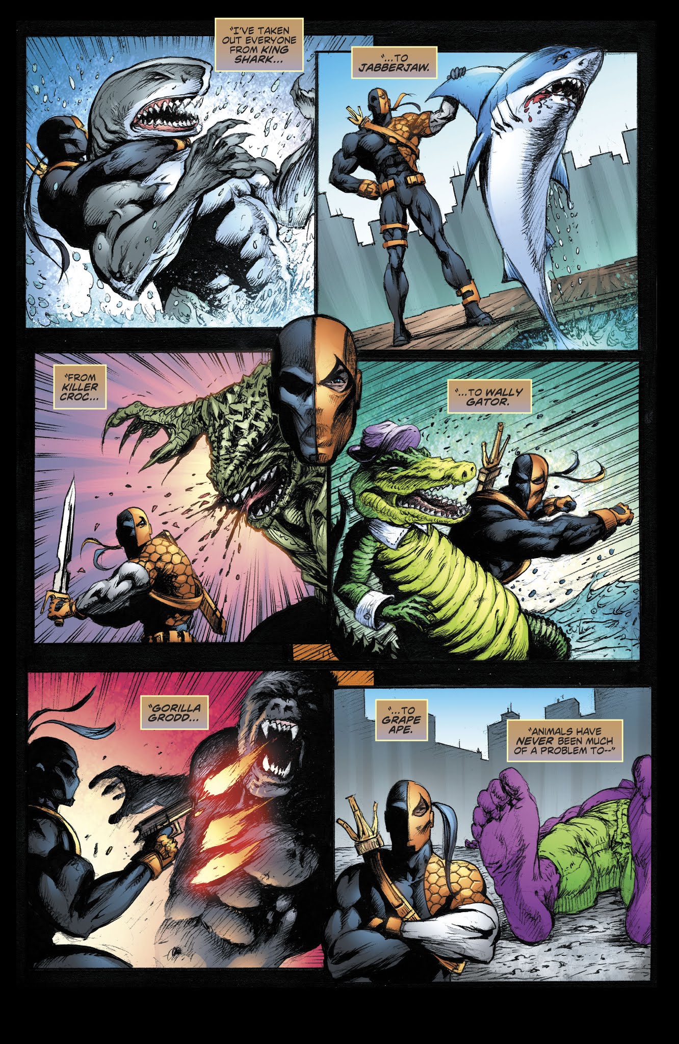 Read online Deathstroke/Yogi Bear Special comic -  Issue # Full - 16