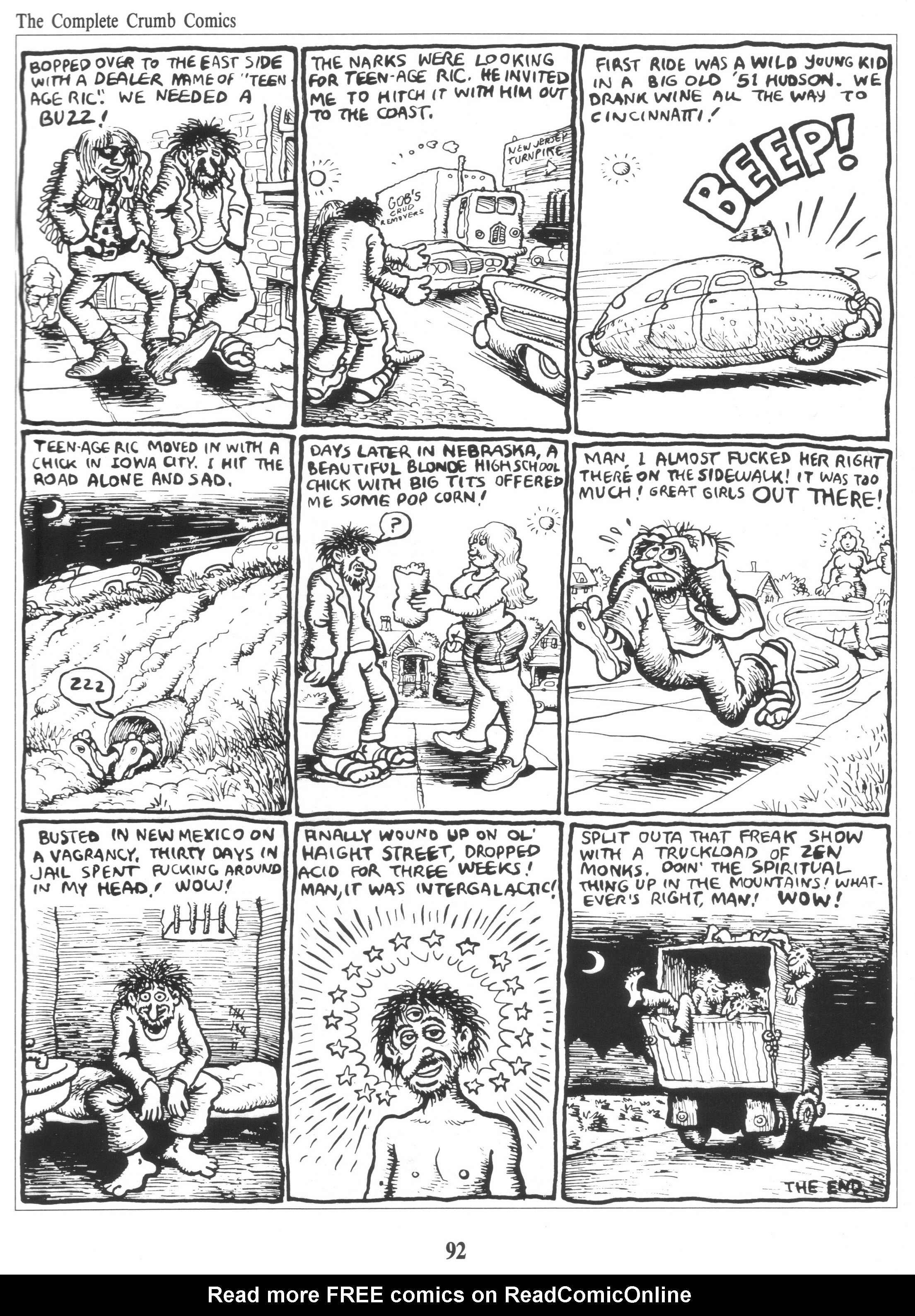 Read online The Complete Crumb Comics comic -  Issue # TPB 4 - 107