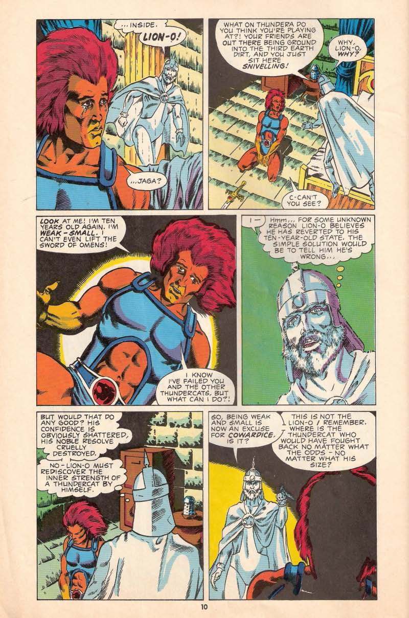 Read online ThunderCats (1987) comic -  Issue #10 - 10