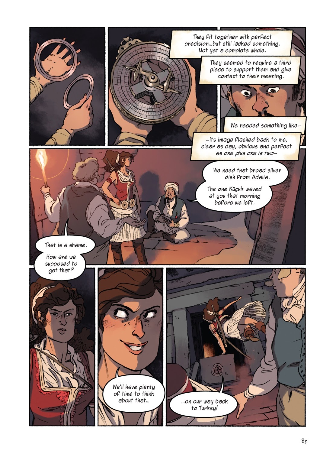 Read online Delilah Dirk and the Pillars of Hercules comic -  Issue # TPB (Part 1) - 83