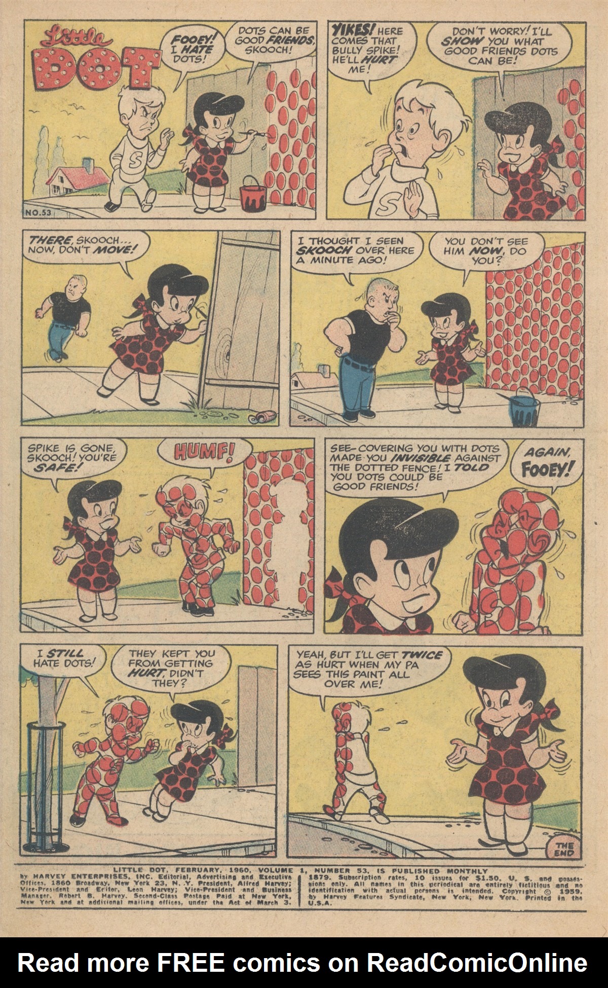 Read online Little Dot (1953) comic -  Issue #53 - 3