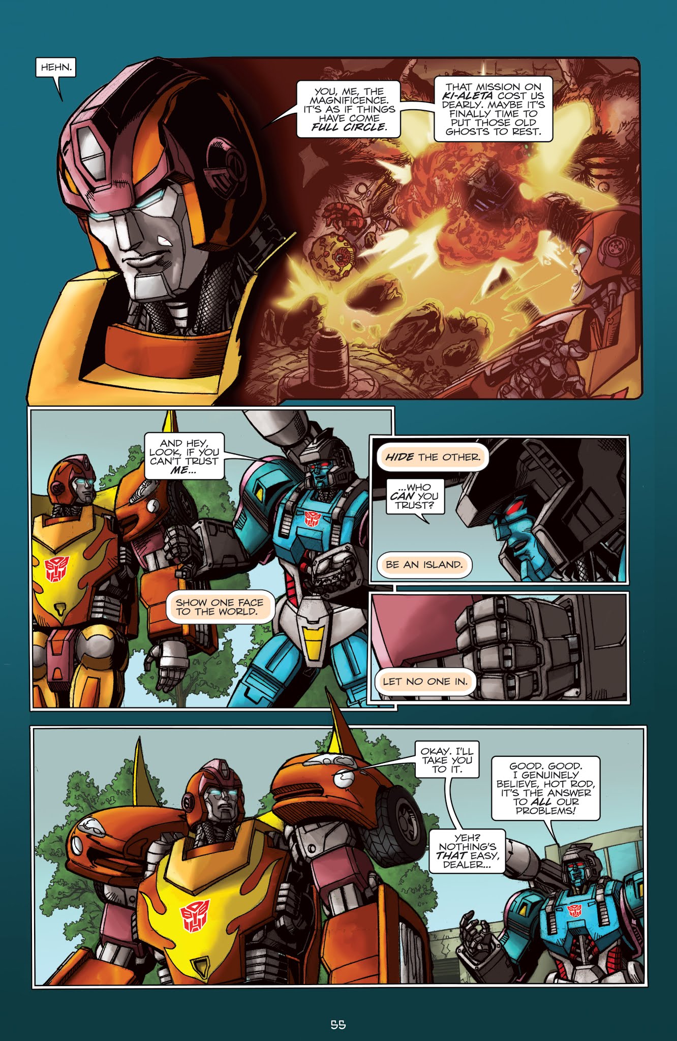 Read online Transformers: The IDW Collection comic -  Issue # TPB 4 (Part 1) - 56