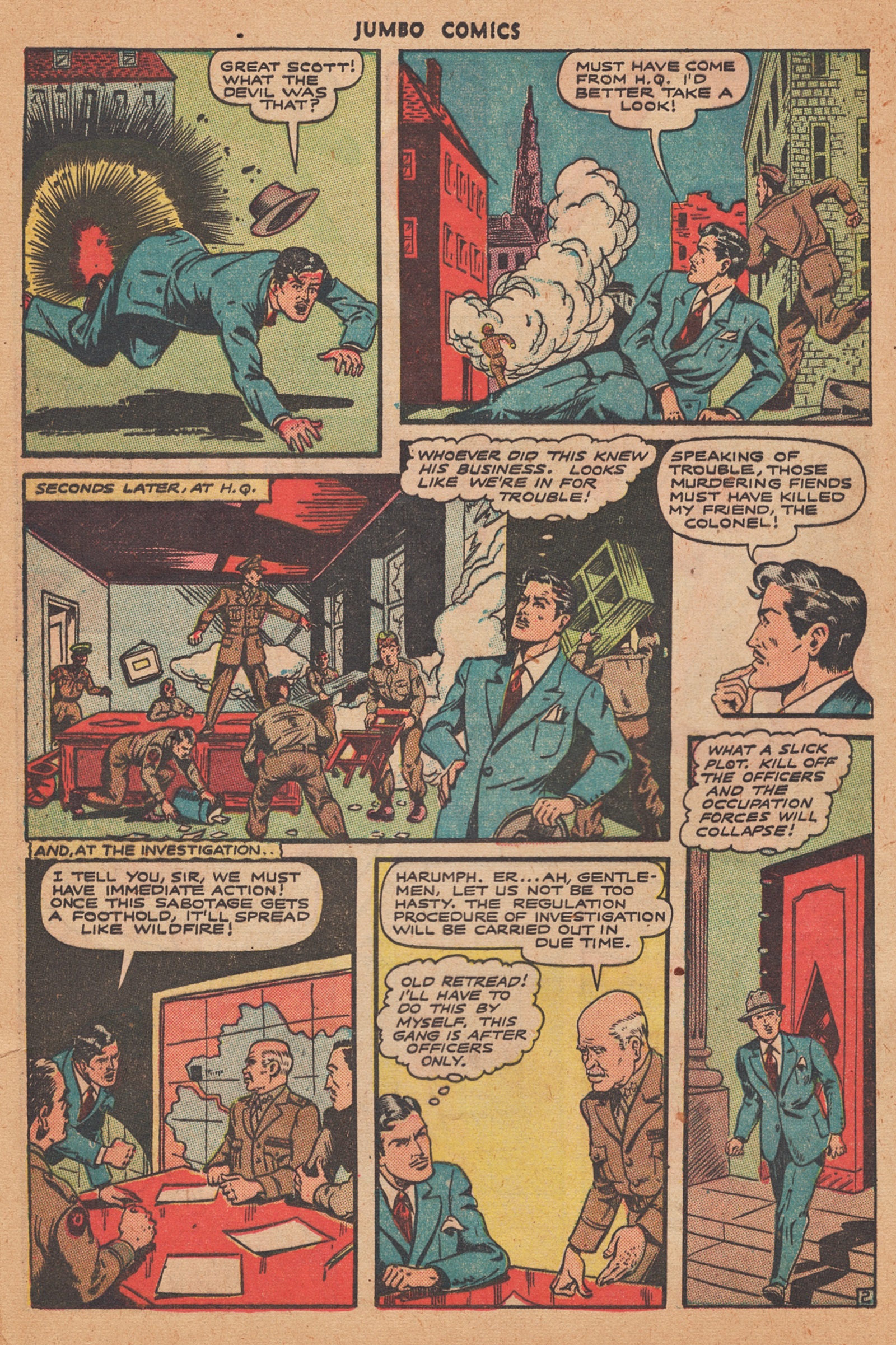 Read online Jumbo Comics comic -  Issue #86 - 16