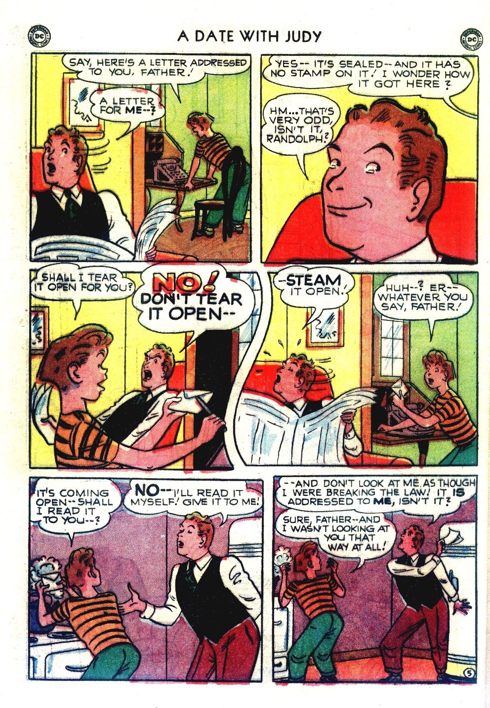 Read online A Date with Judy comic -  Issue #20 - 46