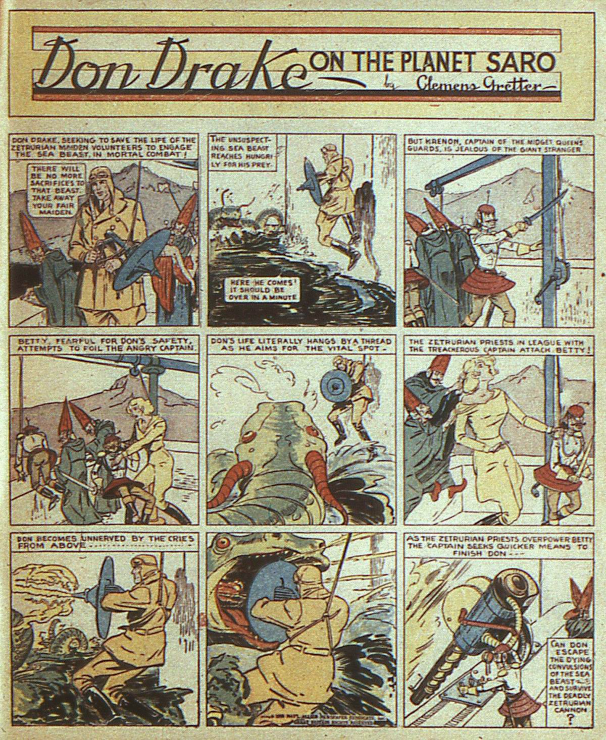 Read online More Fun Comics comic -  Issue #8 - 35
