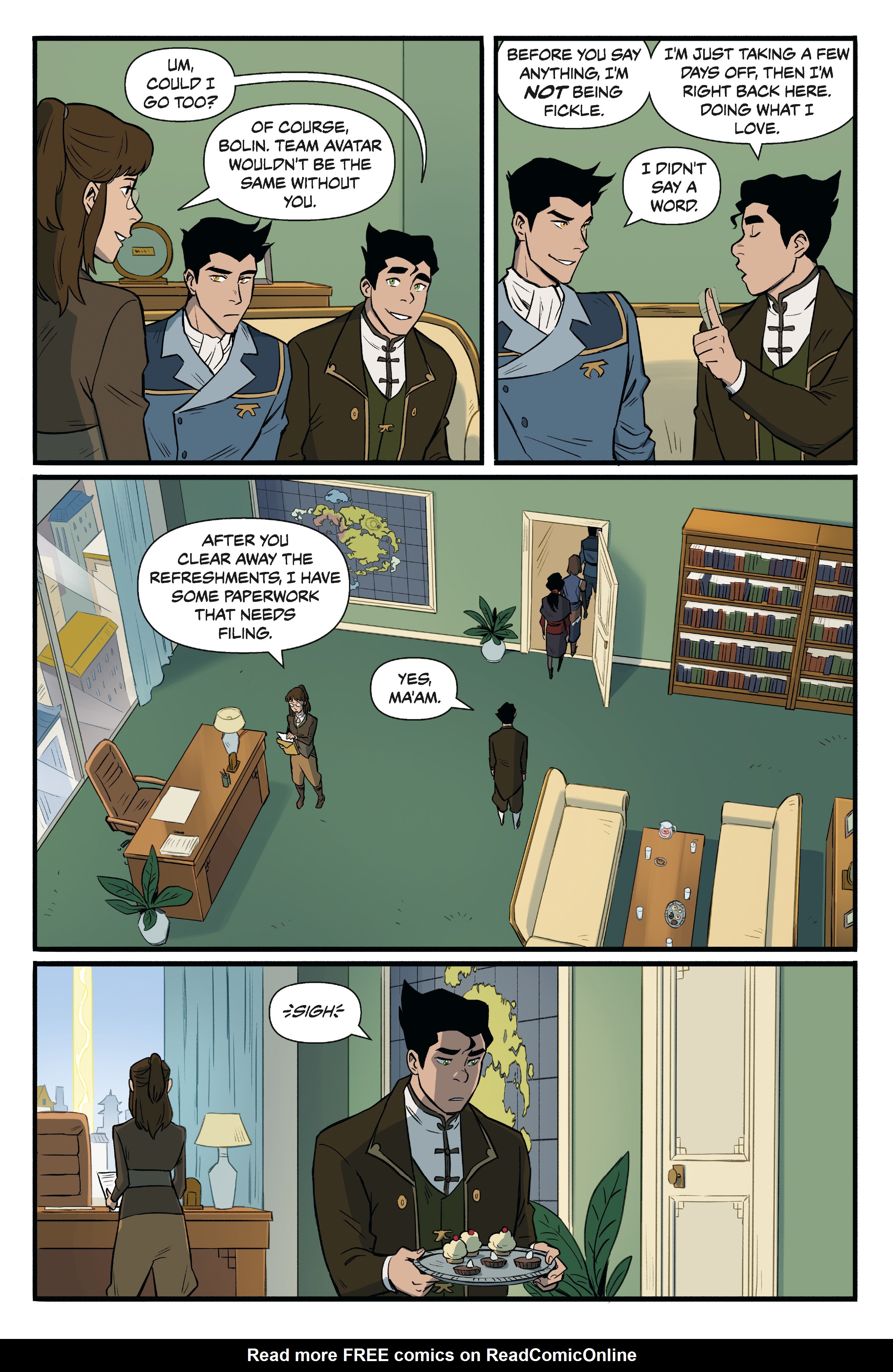 Read online Nickelodeon The Legend of Korra: Ruins of the Empire comic -  Issue # TPB 1 - 29