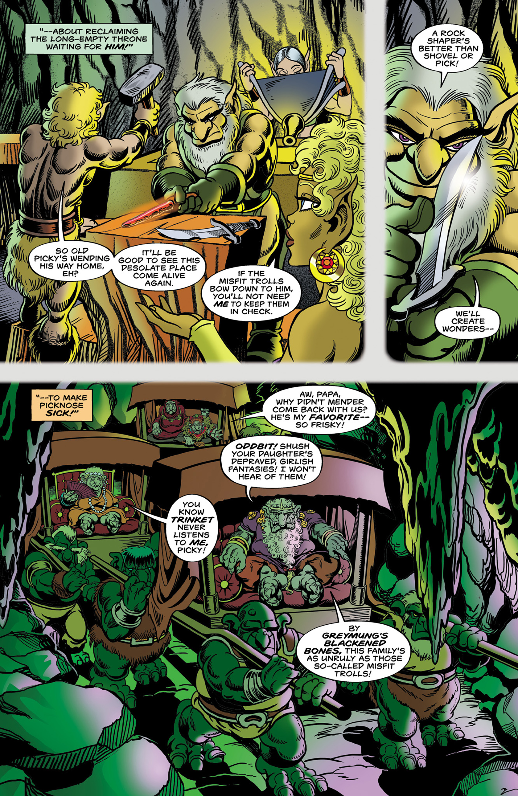 Read online ElfQuest: The Final Quest comic -  Issue #10 - 14