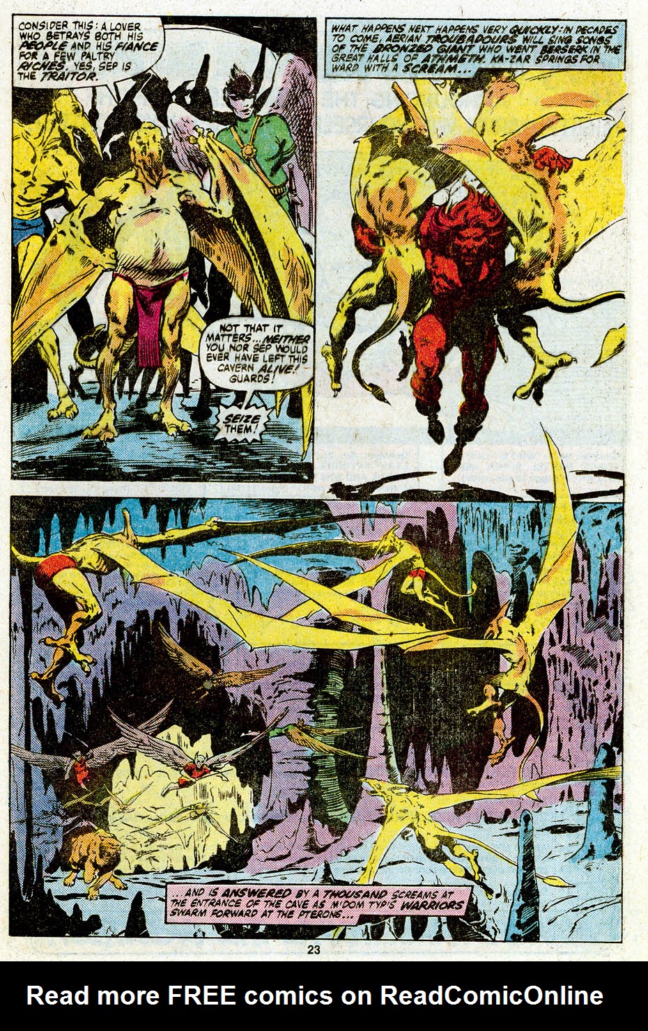 Read online Ka-Zar the Savage comic -  Issue #2 - 19